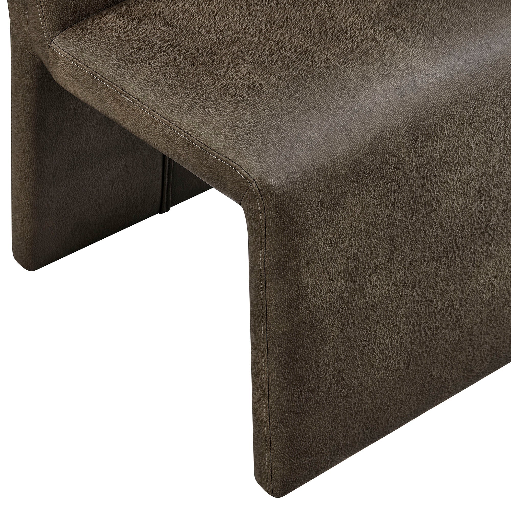 Emory Vegan Leather Dining Side Chair - Image 7
