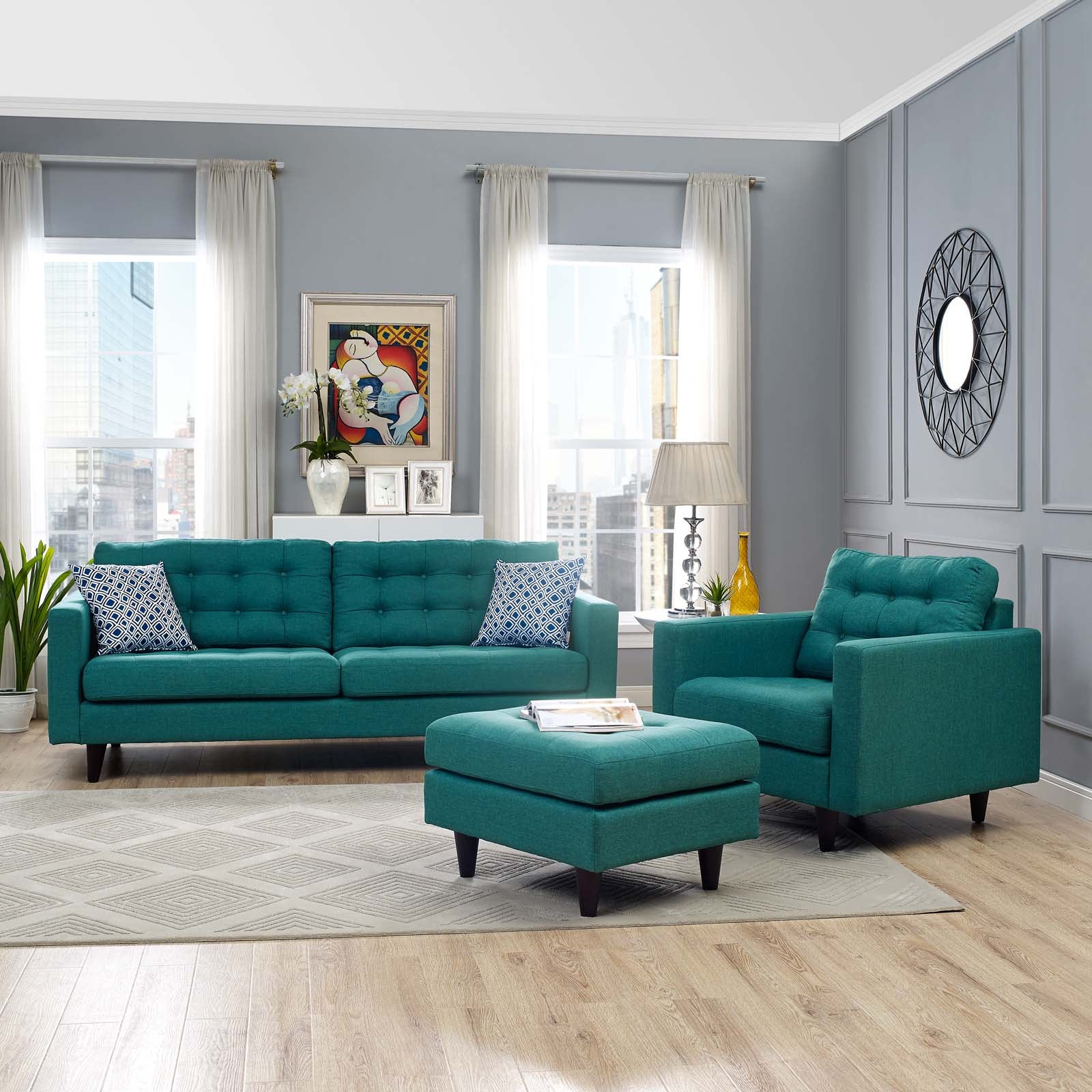 Empress Armchair and Sofa Set of 2 - Image 12