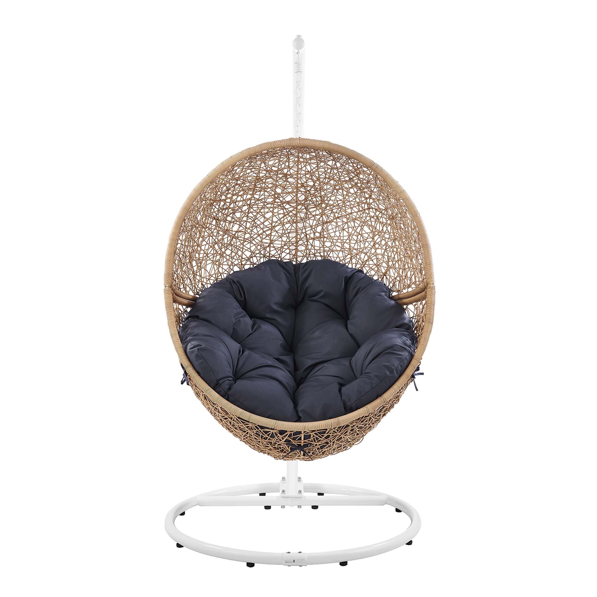 Encase Outdoor Patio Rattan Swing Chair - Image 16