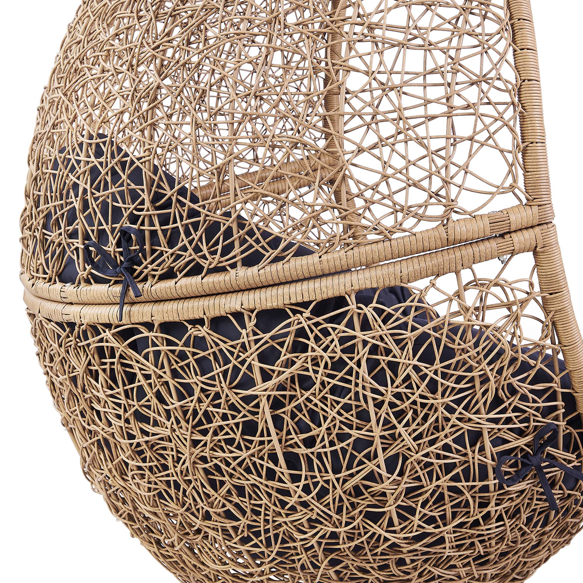 Encase Outdoor Patio Rattan Swing Chair - Image 17