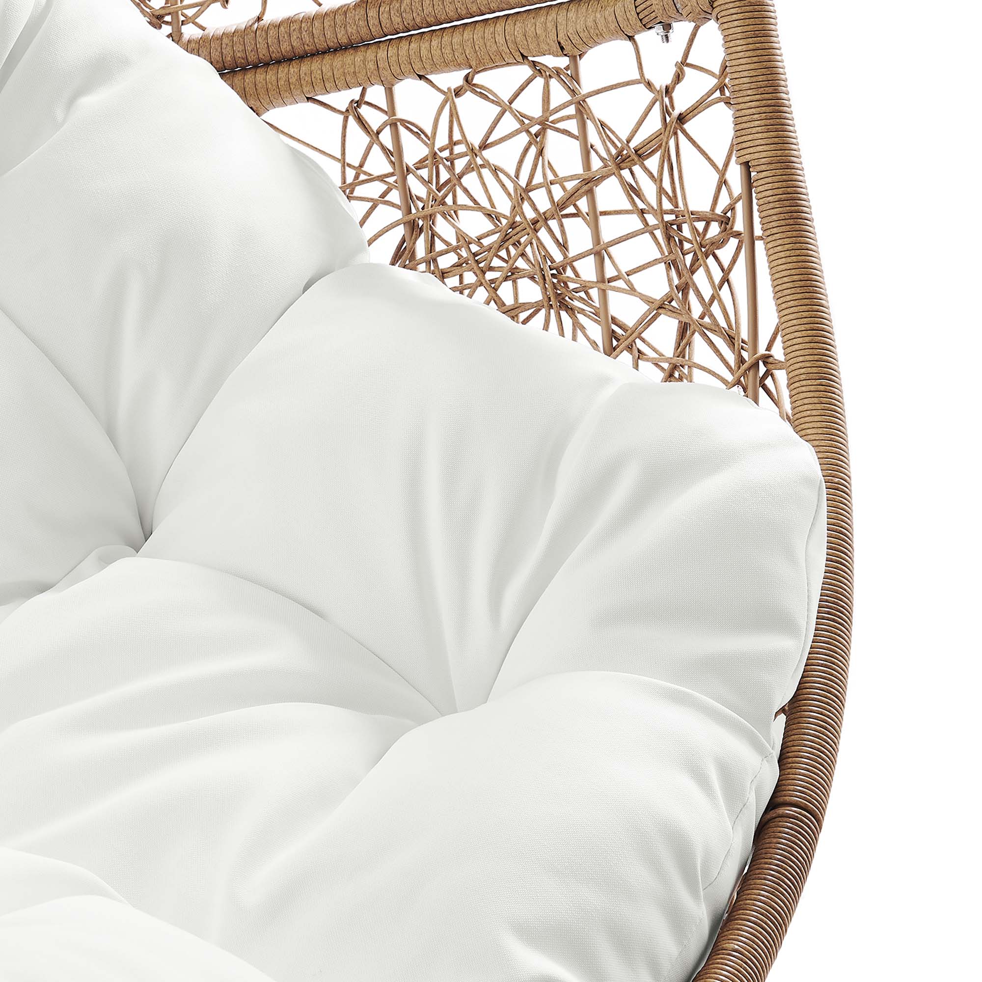 Encase Outdoor Patio Rattan Swing Chair - Image 28