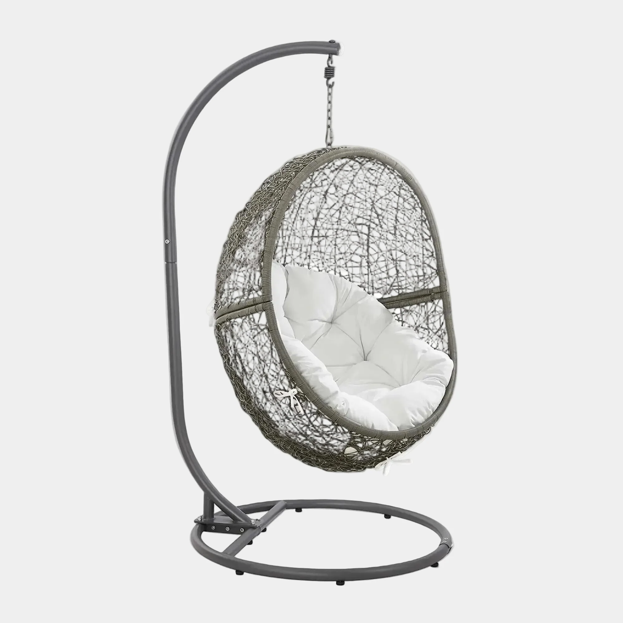 Encase Outdoor Patio Rattan Swing Chair - Image 31