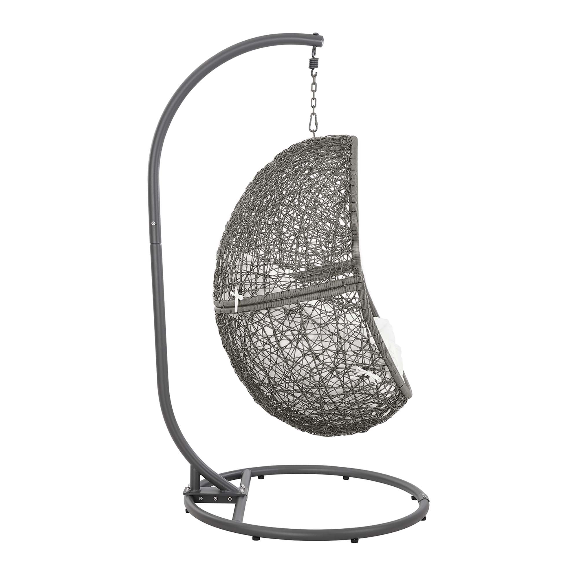 Encase Outdoor Patio Rattan Swing Chair - Image 34