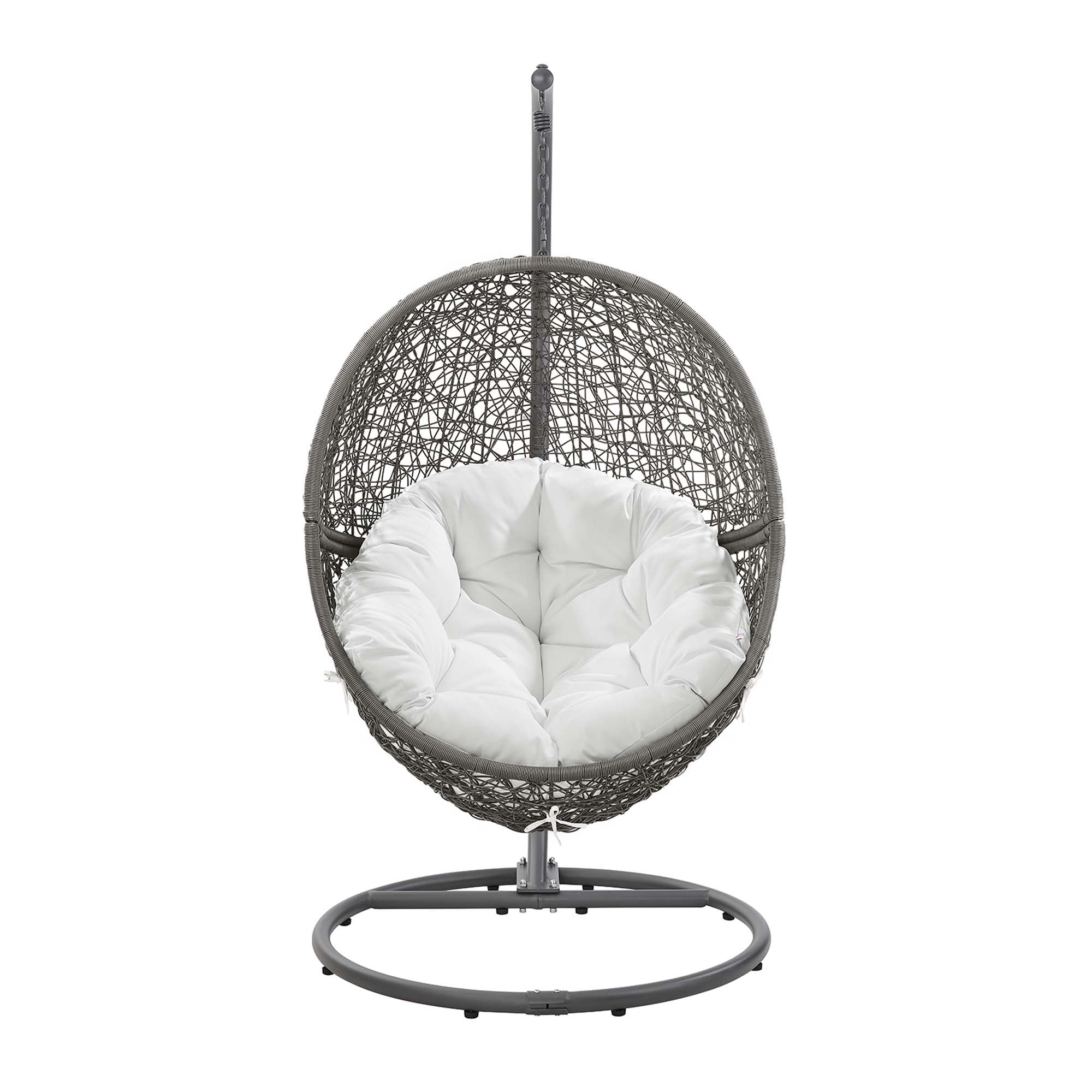 Encase Outdoor Patio Rattan Swing Chair - Image 36