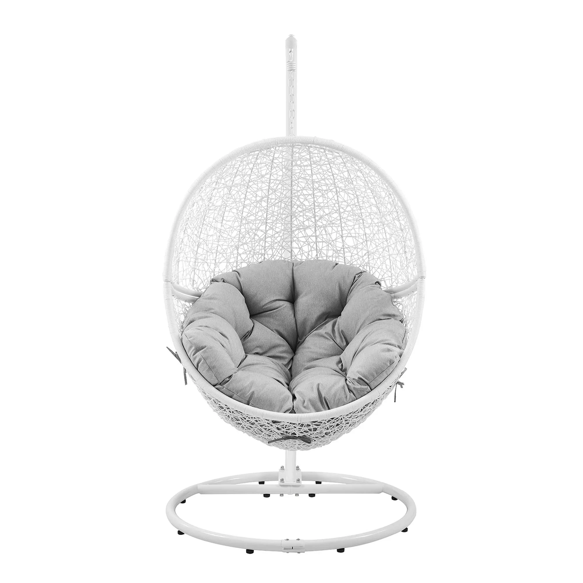 Encase Outdoor Patio Rattan Swing Chair - Image 46