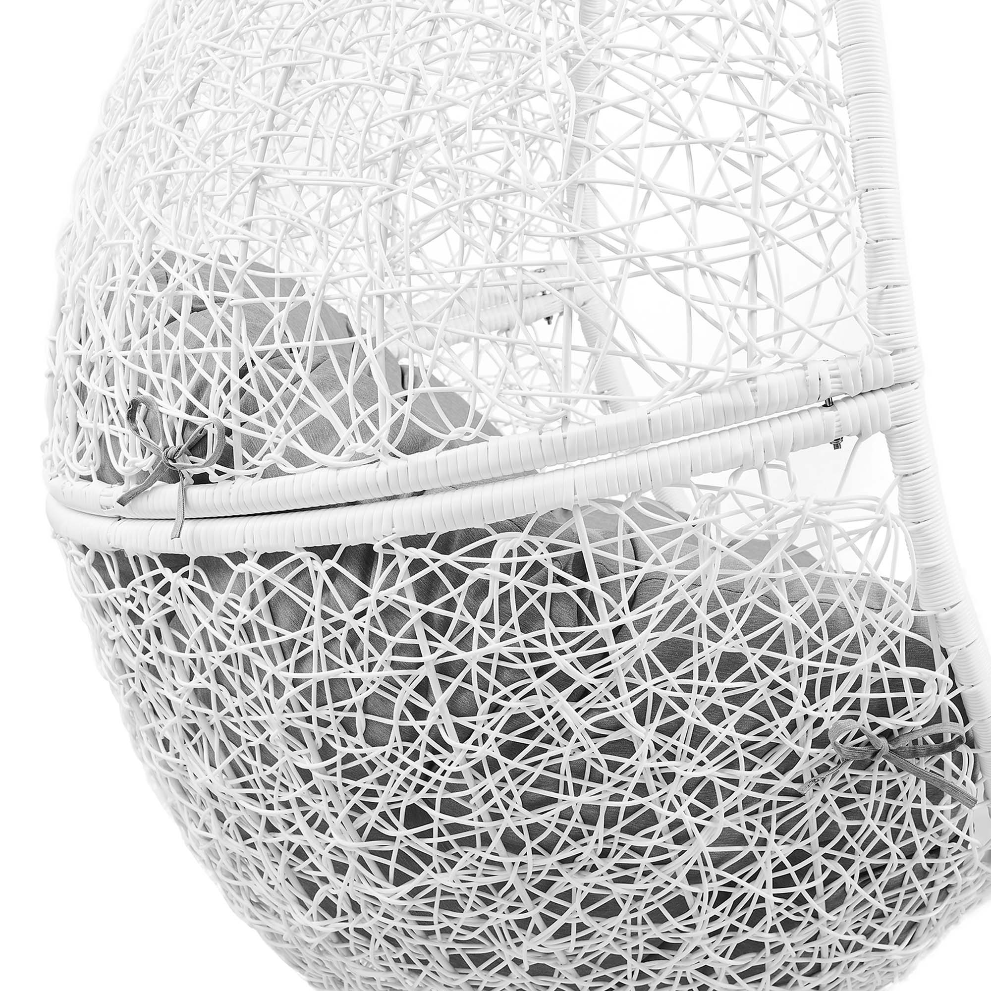 Encase Outdoor Patio Rattan Swing Chair - Image 47