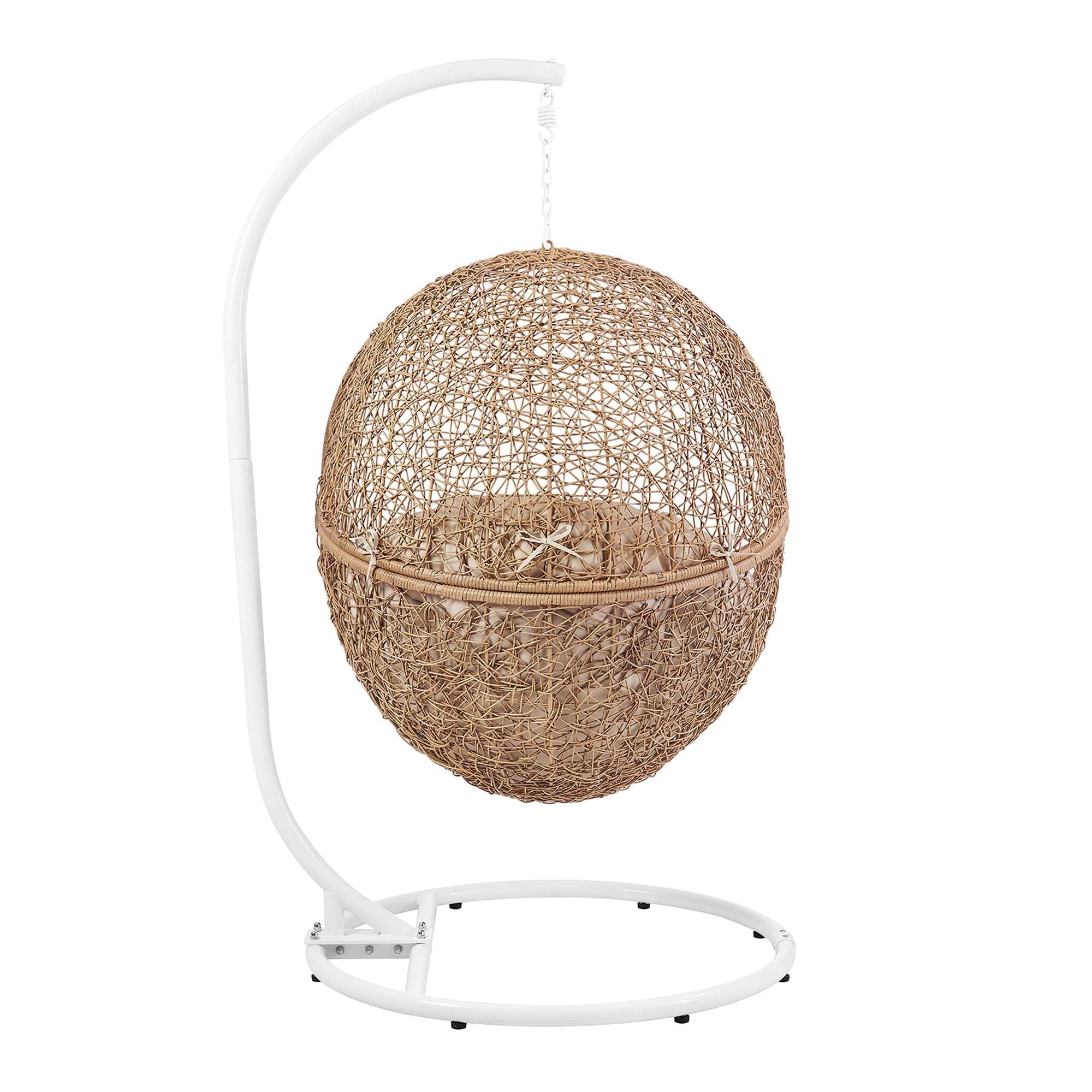 Encase Outdoor Patio Rattan Swing Chair - Image 5