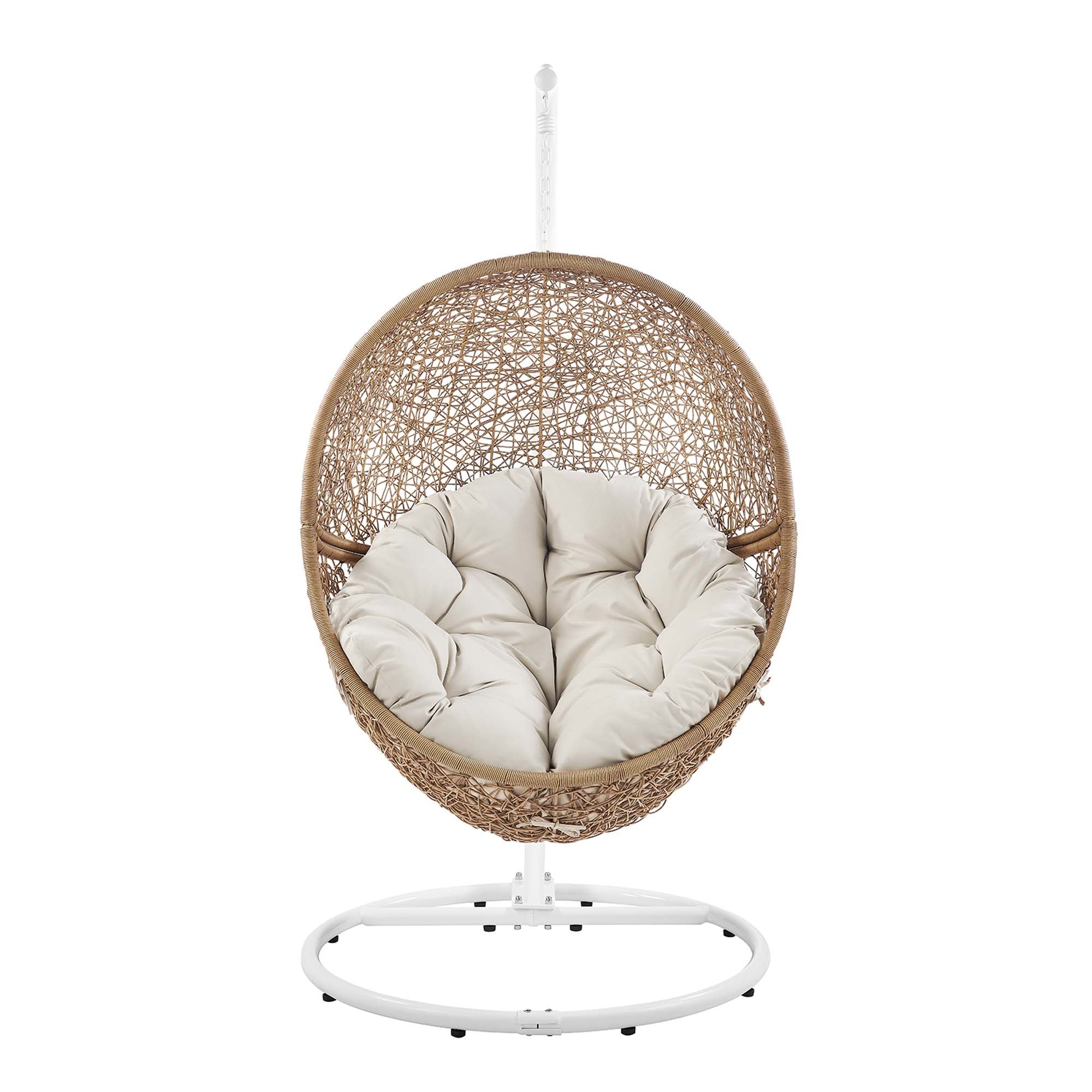 Encase Outdoor Patio Rattan Swing Chair - Image 6