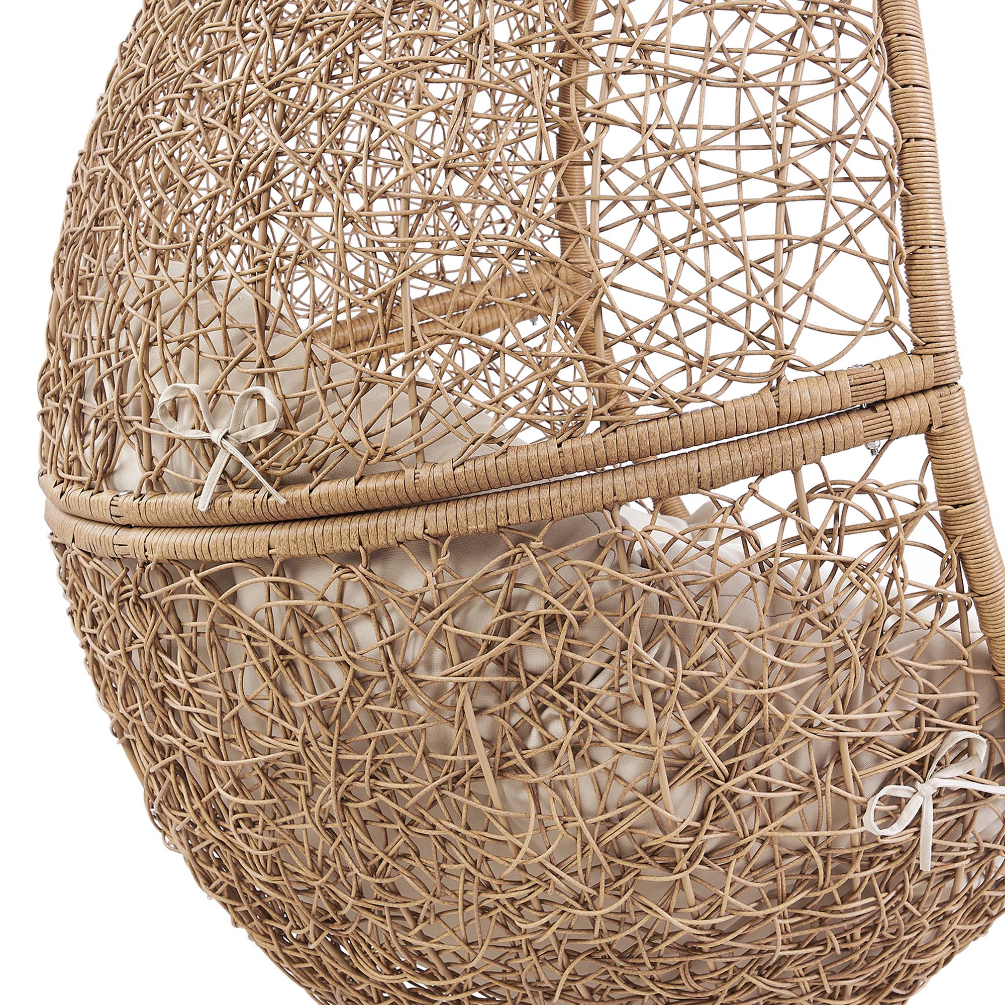 Encase Outdoor Patio Rattan Swing Chair - Image 7