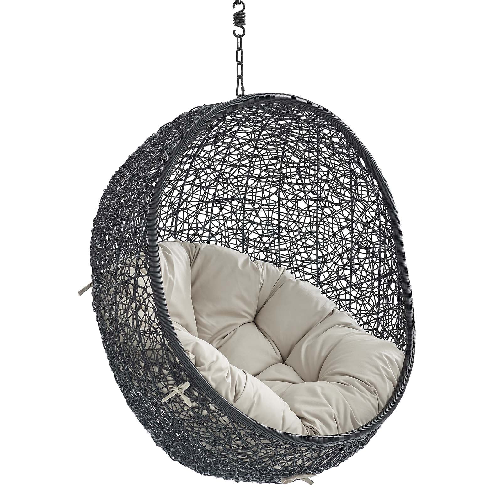 Encase Sunbrella® Fabric Swing Outdoor Patio Lounge Chair Without Stand - Image 4