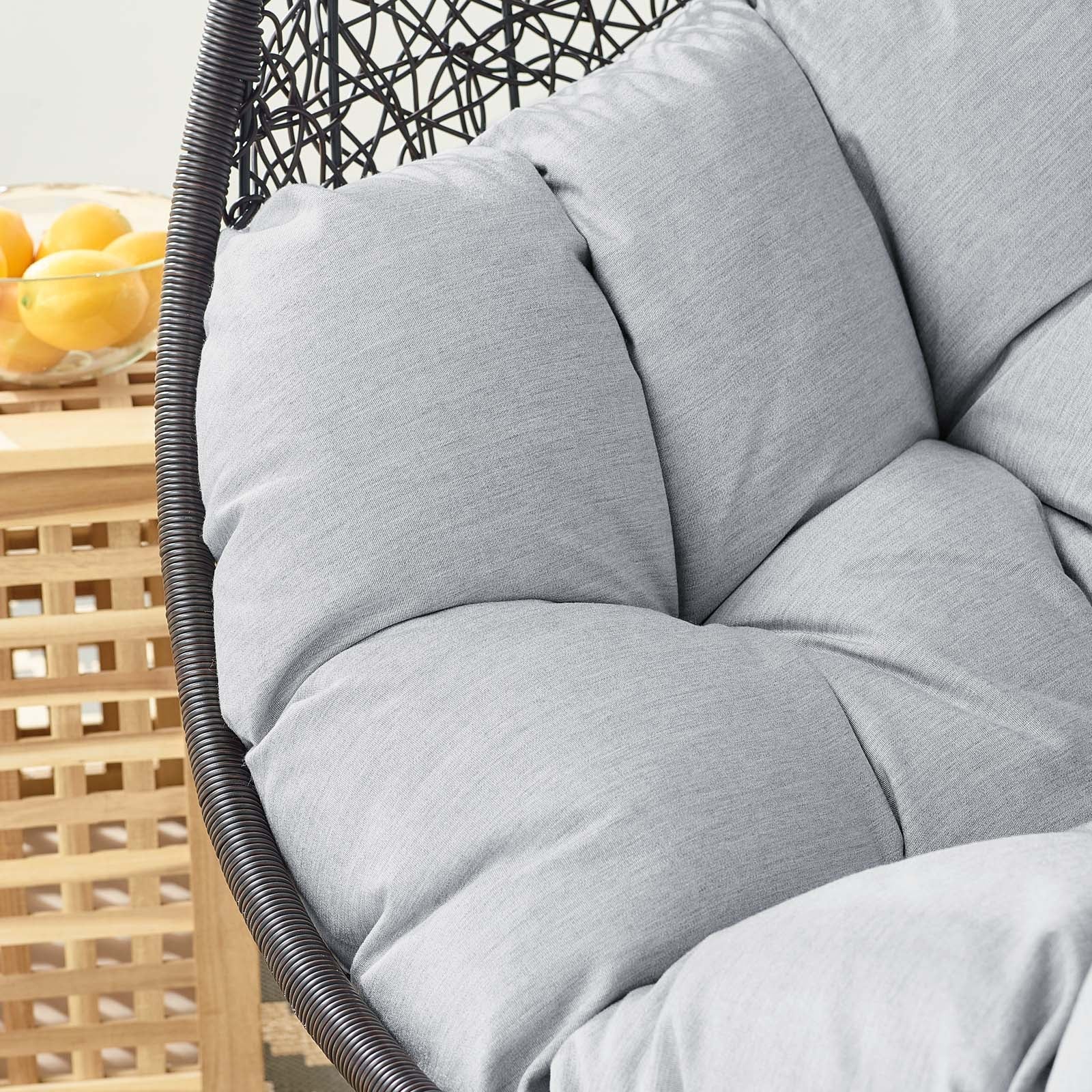 Encase Sunbrella® Swing Outdoor Patio Lounge Chair - Image 14