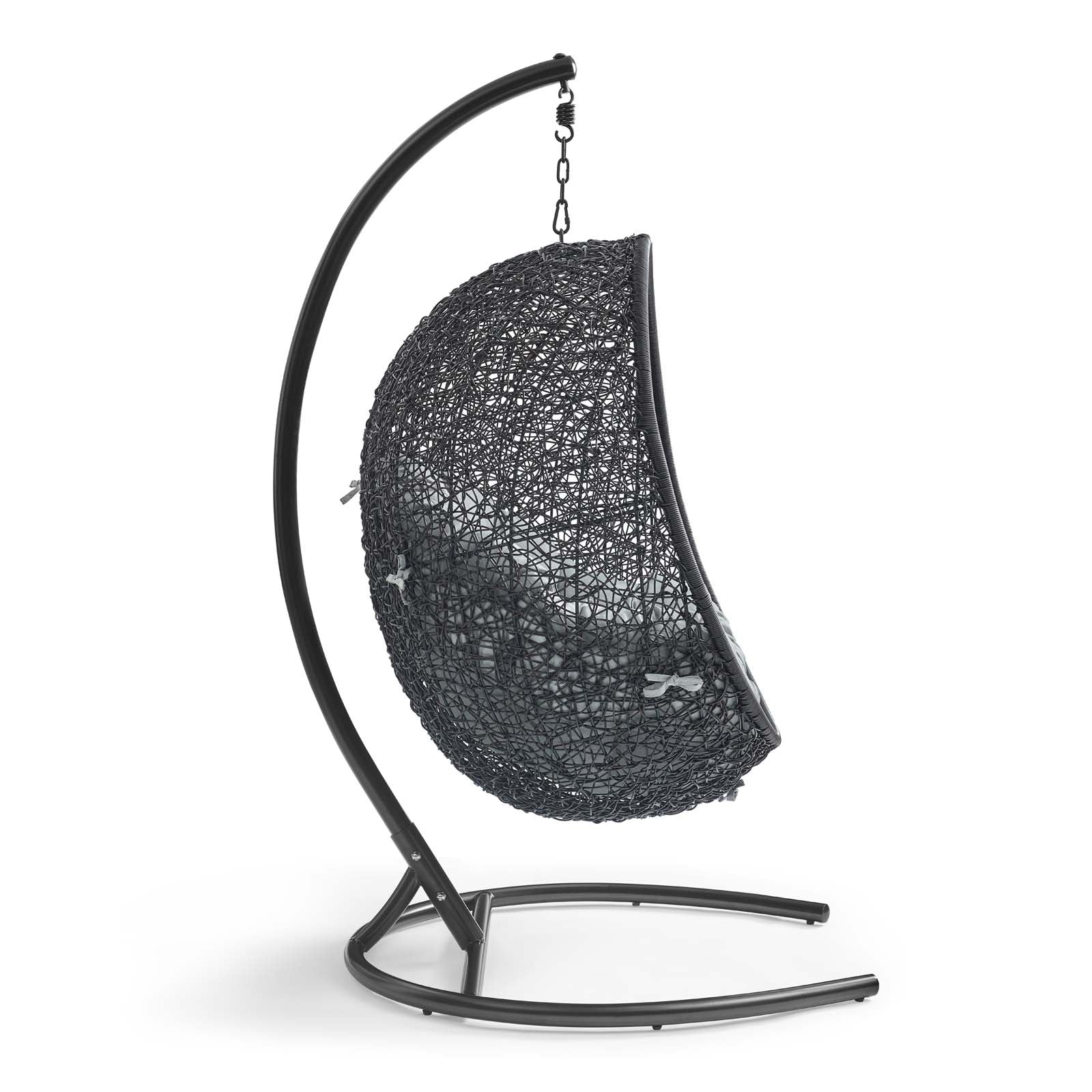 Encase Swing Outdoor Patio Lounge Chair - Image 12
