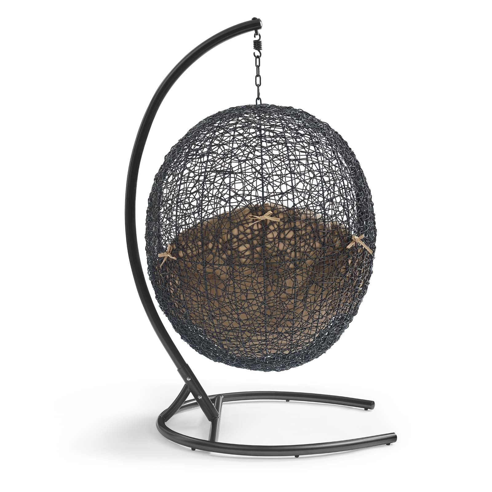 Encase Swing Outdoor Patio Lounge Chair - Image 21