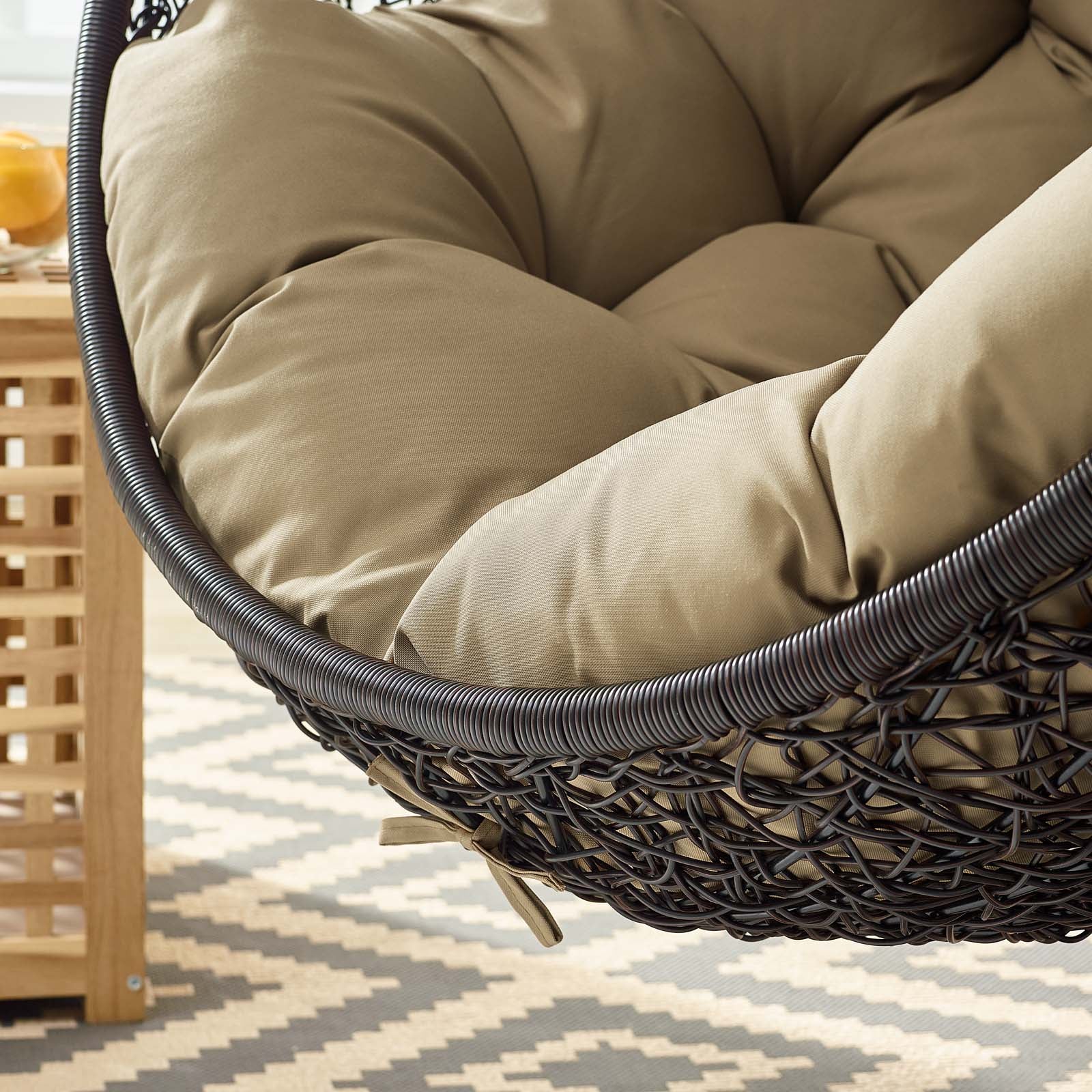 Encase Swing Outdoor Patio Lounge Chair - Image 24