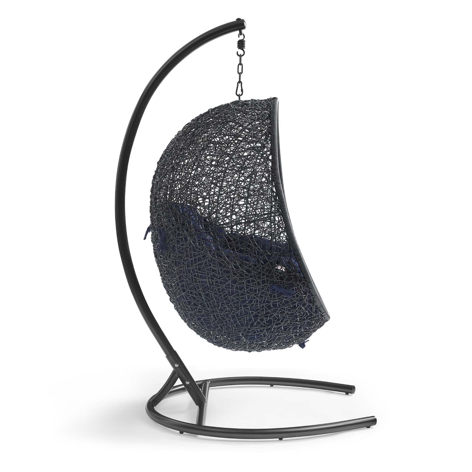 Encase Swing Outdoor Patio Lounge Chair - Image 28