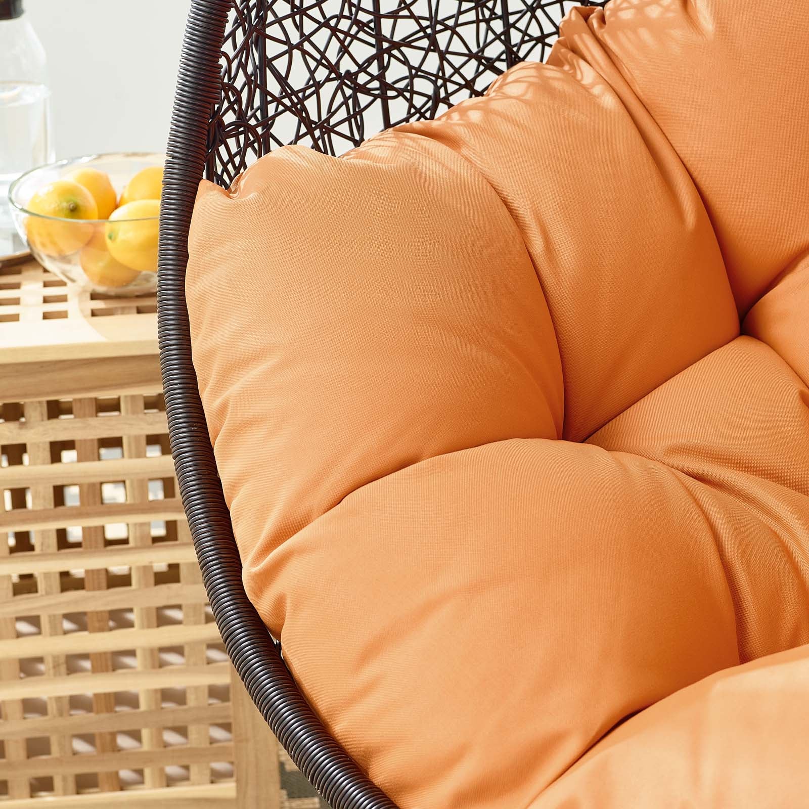 Encase Swing Outdoor Patio Lounge Chair - Image 40