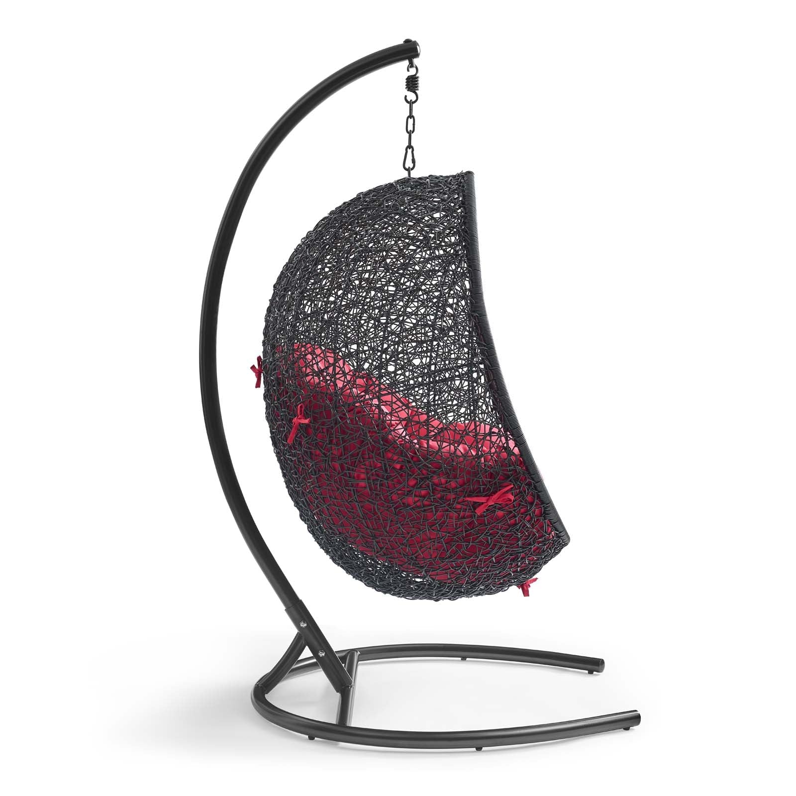 Encase Swing Outdoor Patio Lounge Chair - Image 52