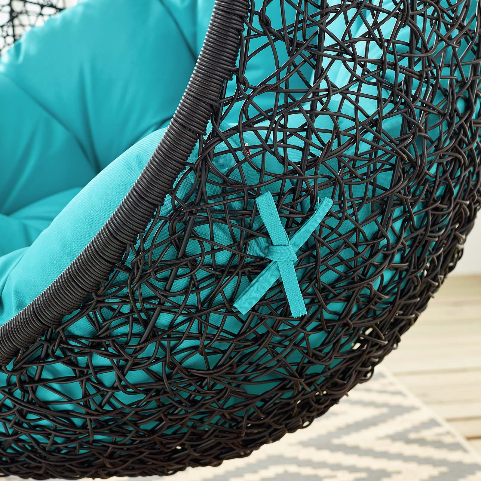 Encase Swing Outdoor Patio Lounge Chair - Image 72