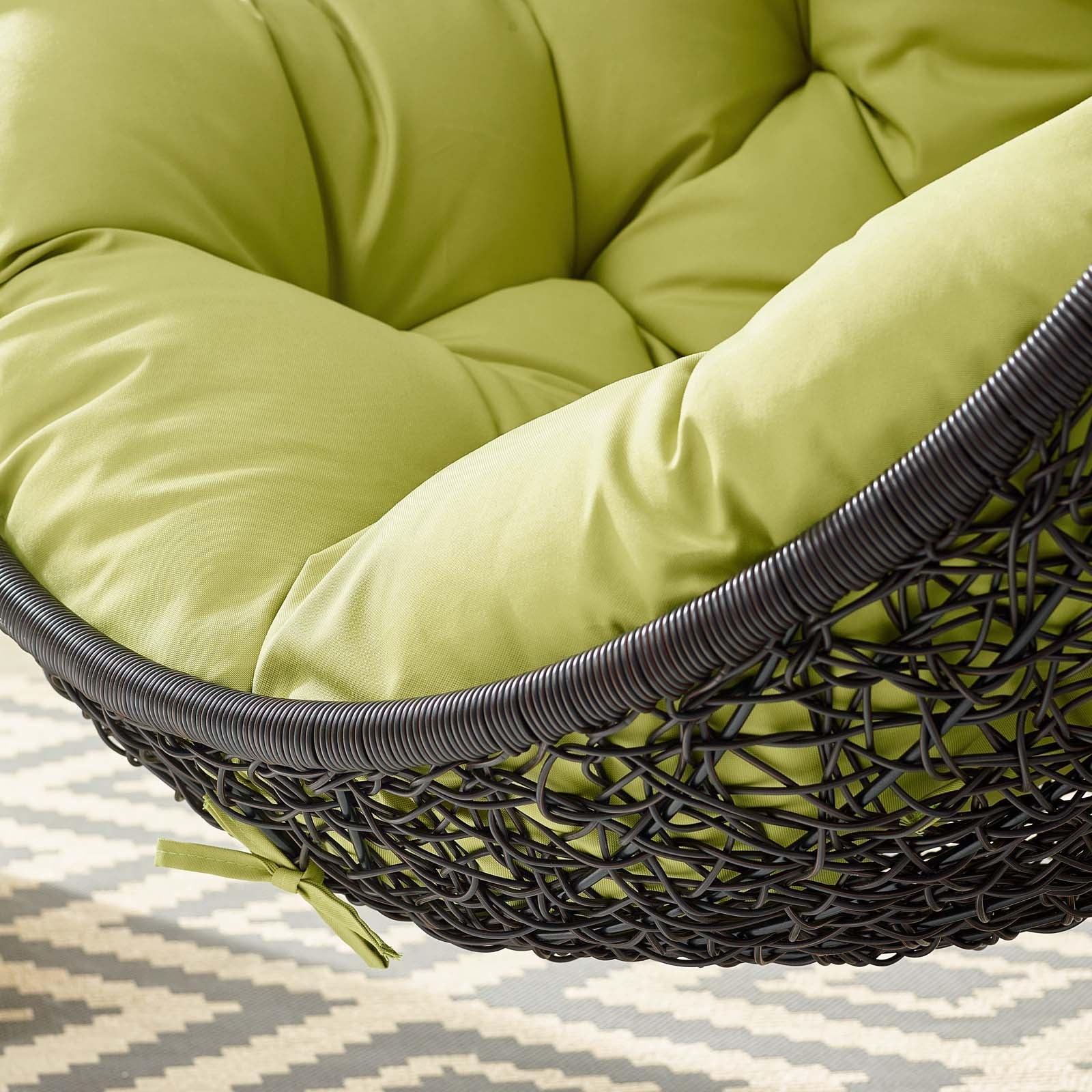 Encase Swing Outdoor Patio Lounge Chair Without Stand - Image 42