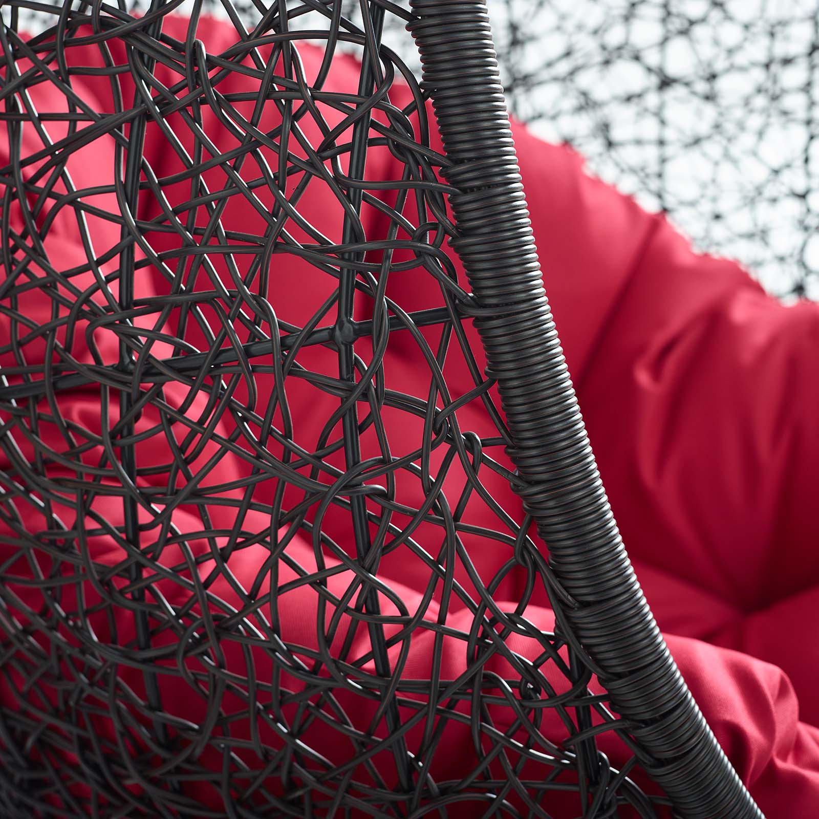Encase Swing Outdoor Patio Lounge Chair Without Stand - Image 48
