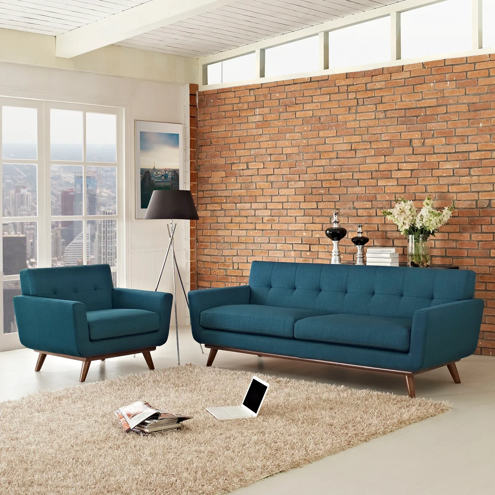 Engage Armchair and Sofa Set of 2 - Image 2