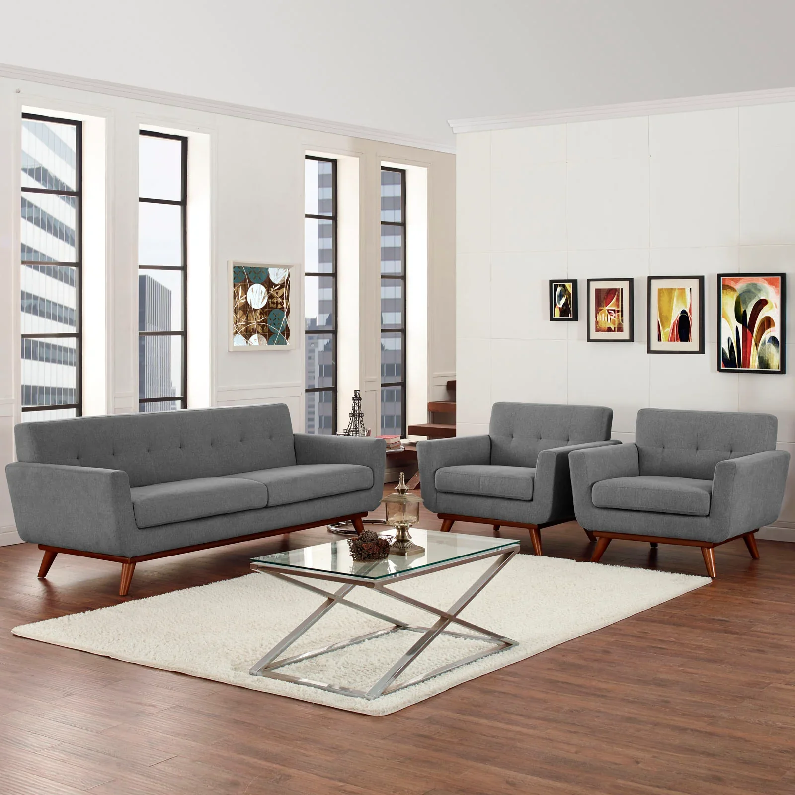 Engage Armchairs and Sofa Set of 3 - Image 20