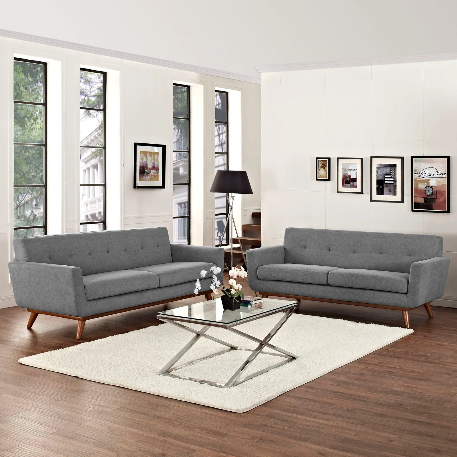 Engage Loveseat and Sofa Set of 2 - Image 7