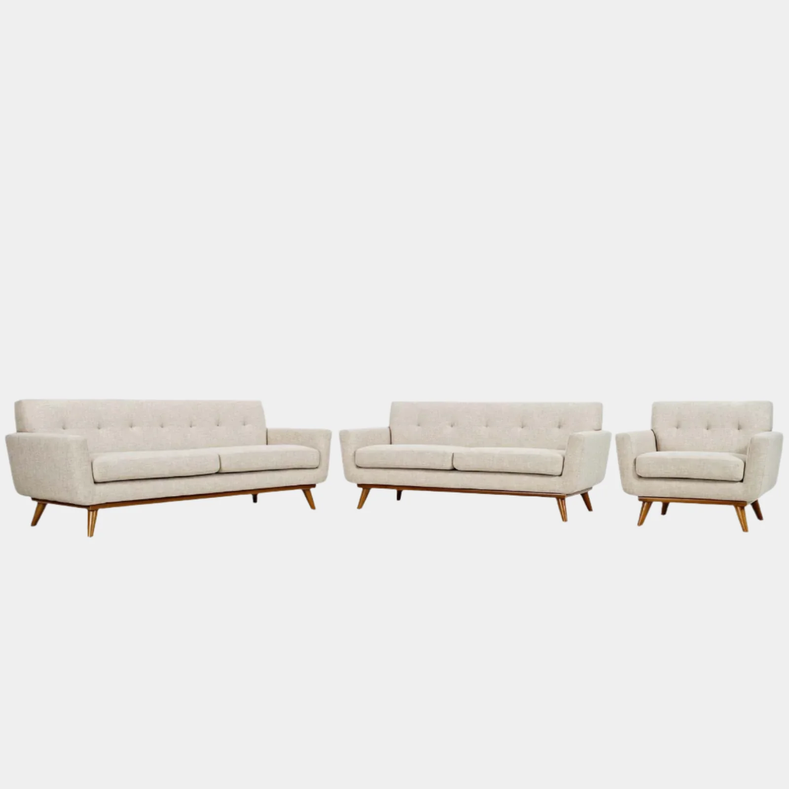 Engage Sofa Loveseat and Armchair Set of 3 - Image 14