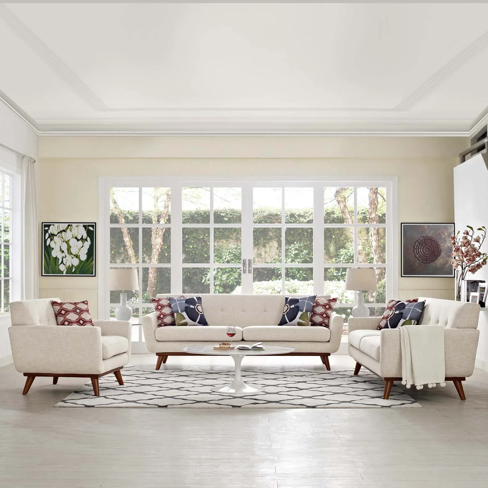 Engage Sofa Loveseat and Armchair Set of 3 - Image 15
