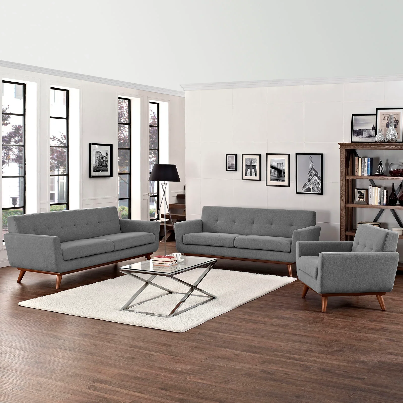 Engage Sofa Loveseat and Armchair Set of 3 - Image 8