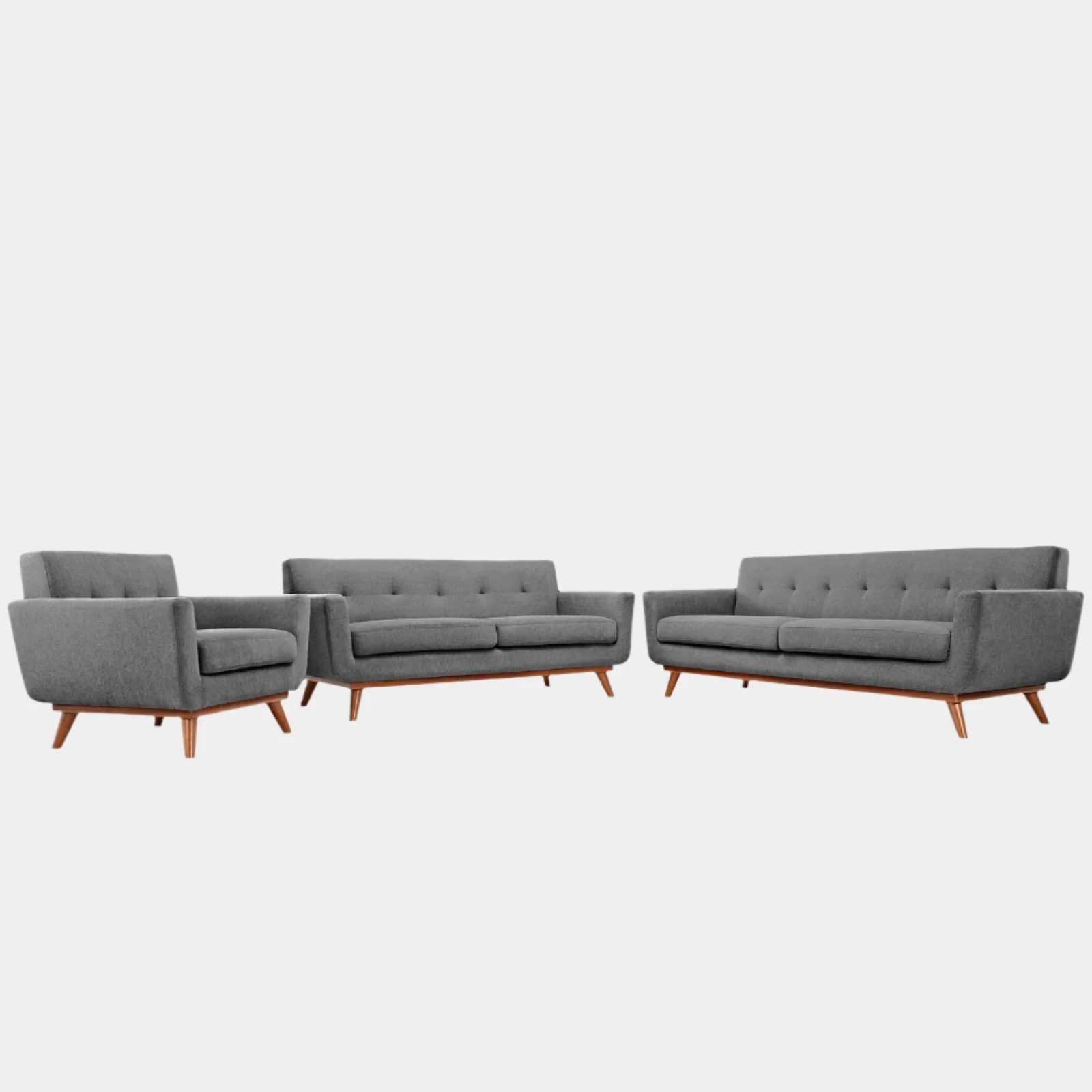 Engage Sofa Loveseat and Armchair Set of 3 - Image 9