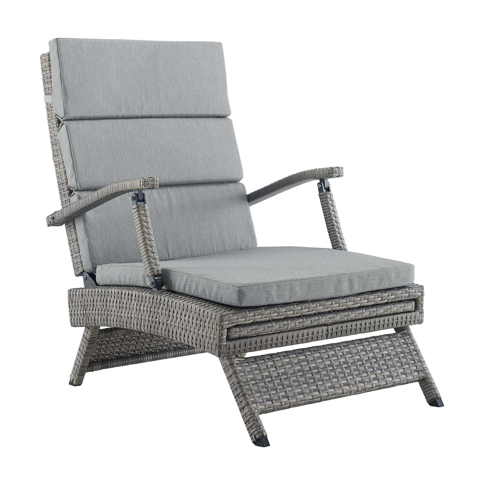 Envisage Chaise Outdoor Patio Wicker Rattan Lounge Chair - Image 29