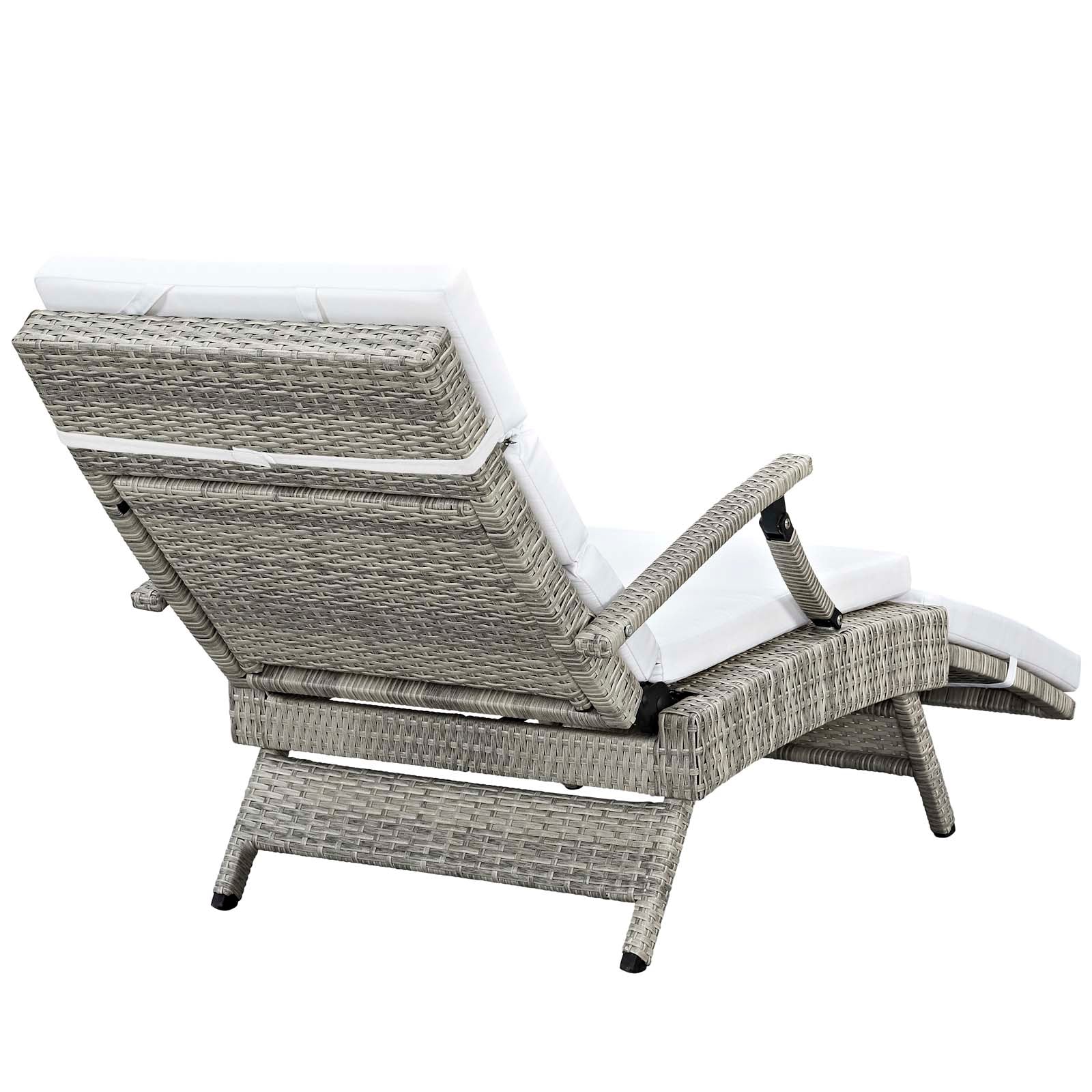 Envisage Chaise Outdoor Patio Wicker Rattan Lounge Chair - Image 46