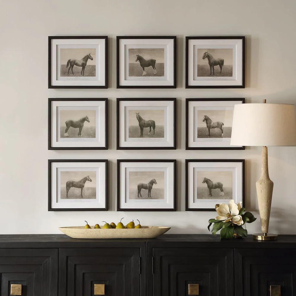 Equine Dynasty Framed Prints, S/9 - Image 2