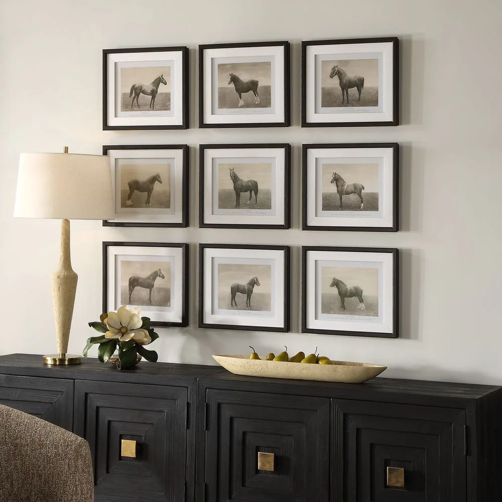 Equine Dynasty Framed Prints, S/9 - Image 3