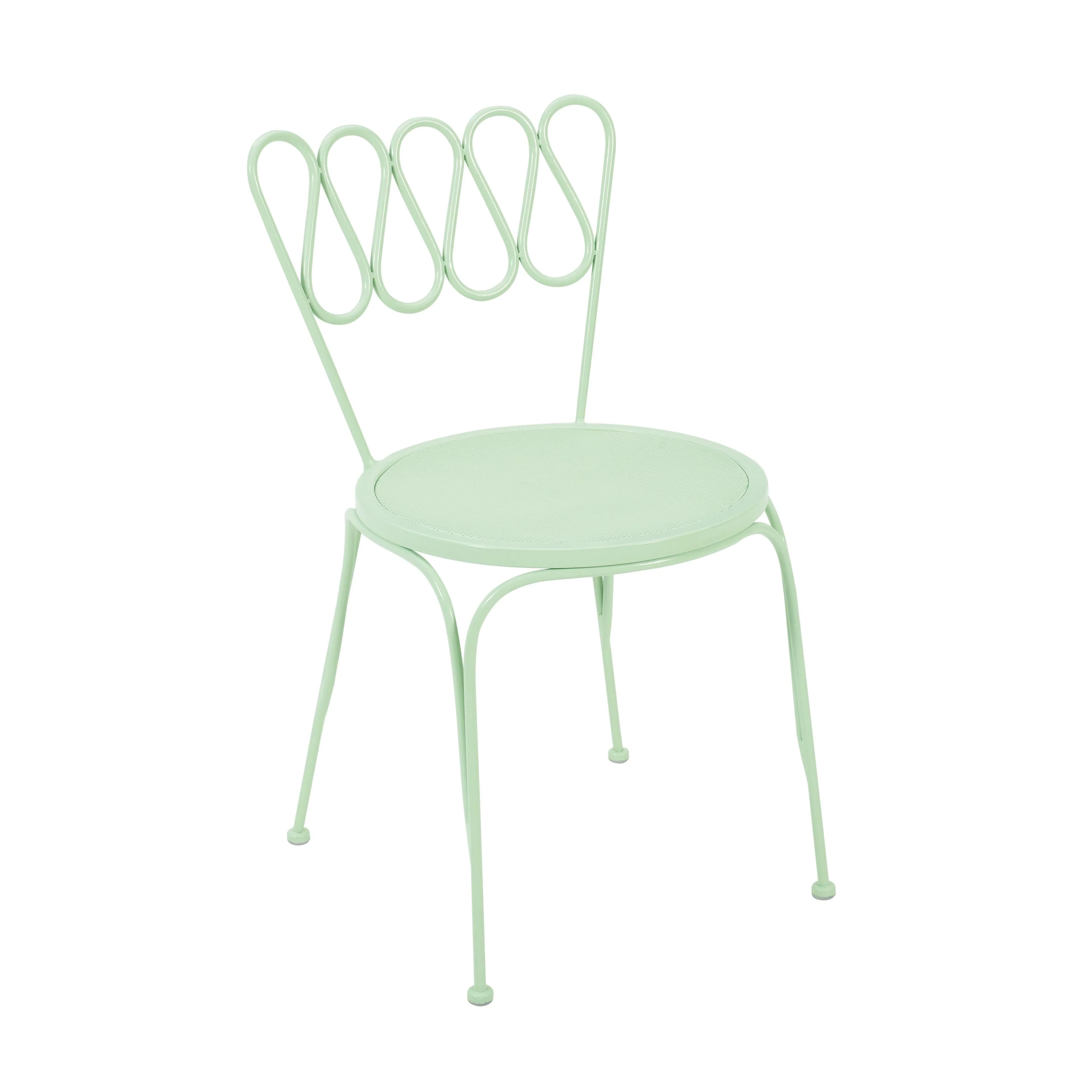 Erica Wrought Iron Outdoor Chair - Image 11