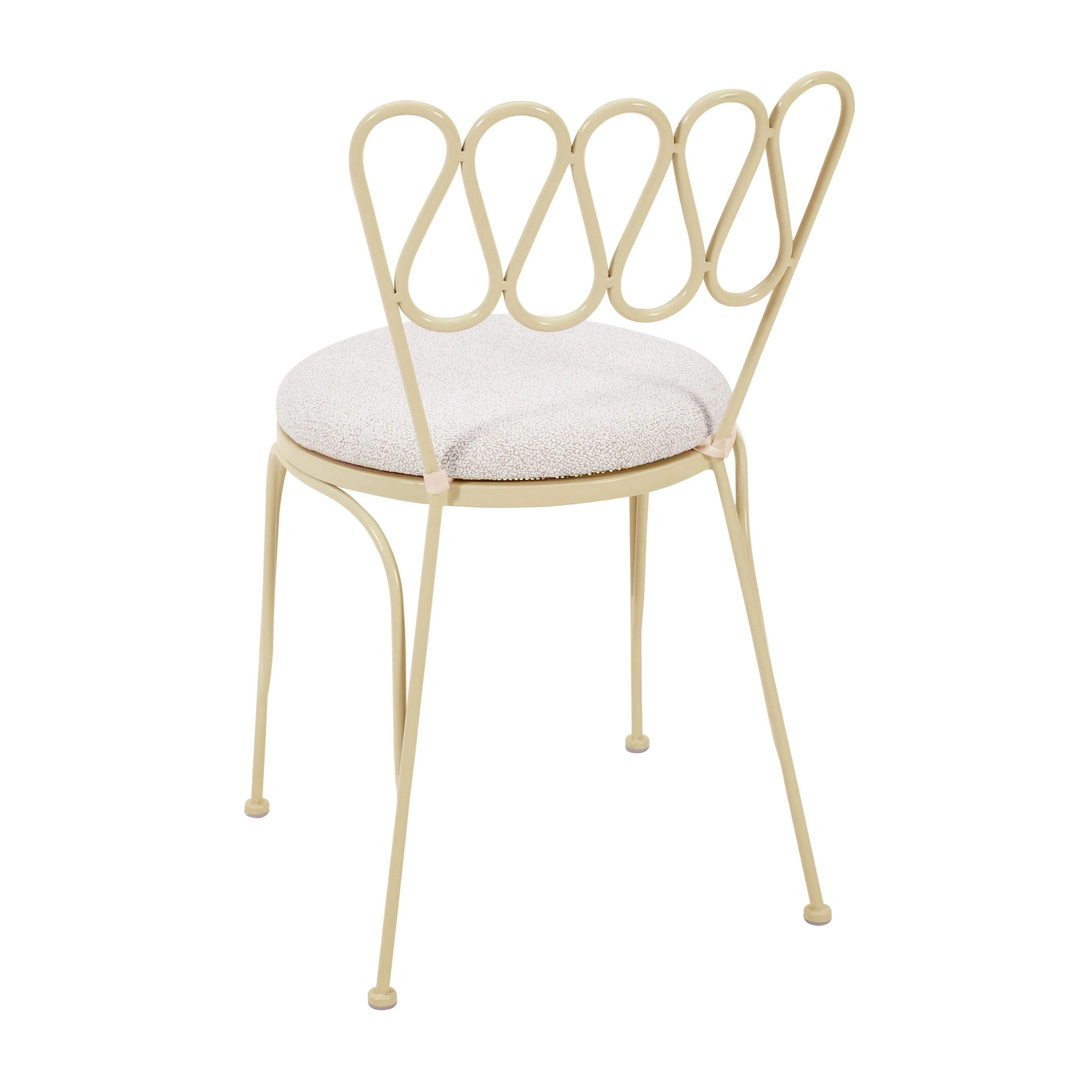Erica Wrought Iron Outdoor Chair - Image 21