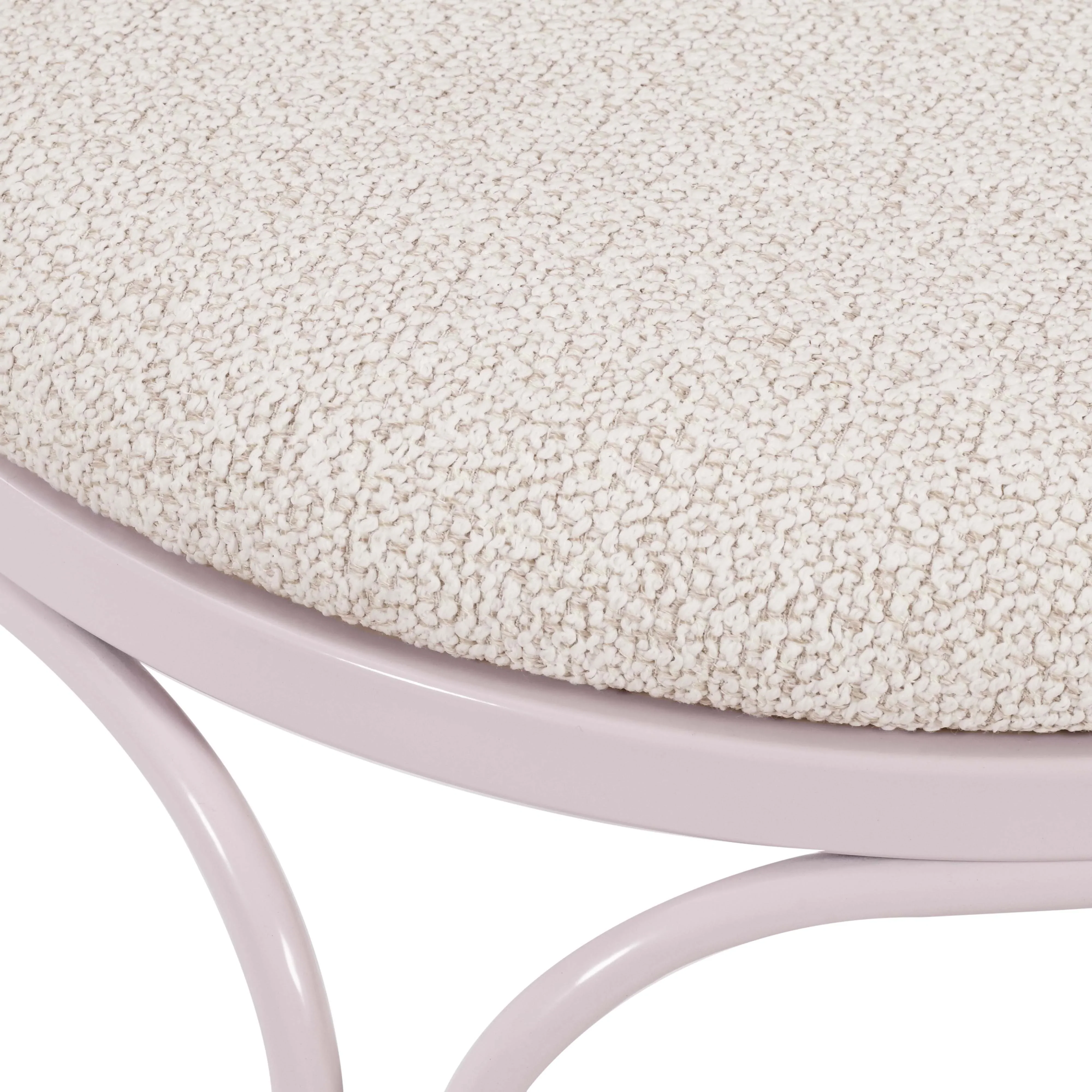Erica Wrought Iron Outdoor Chair - Image 6