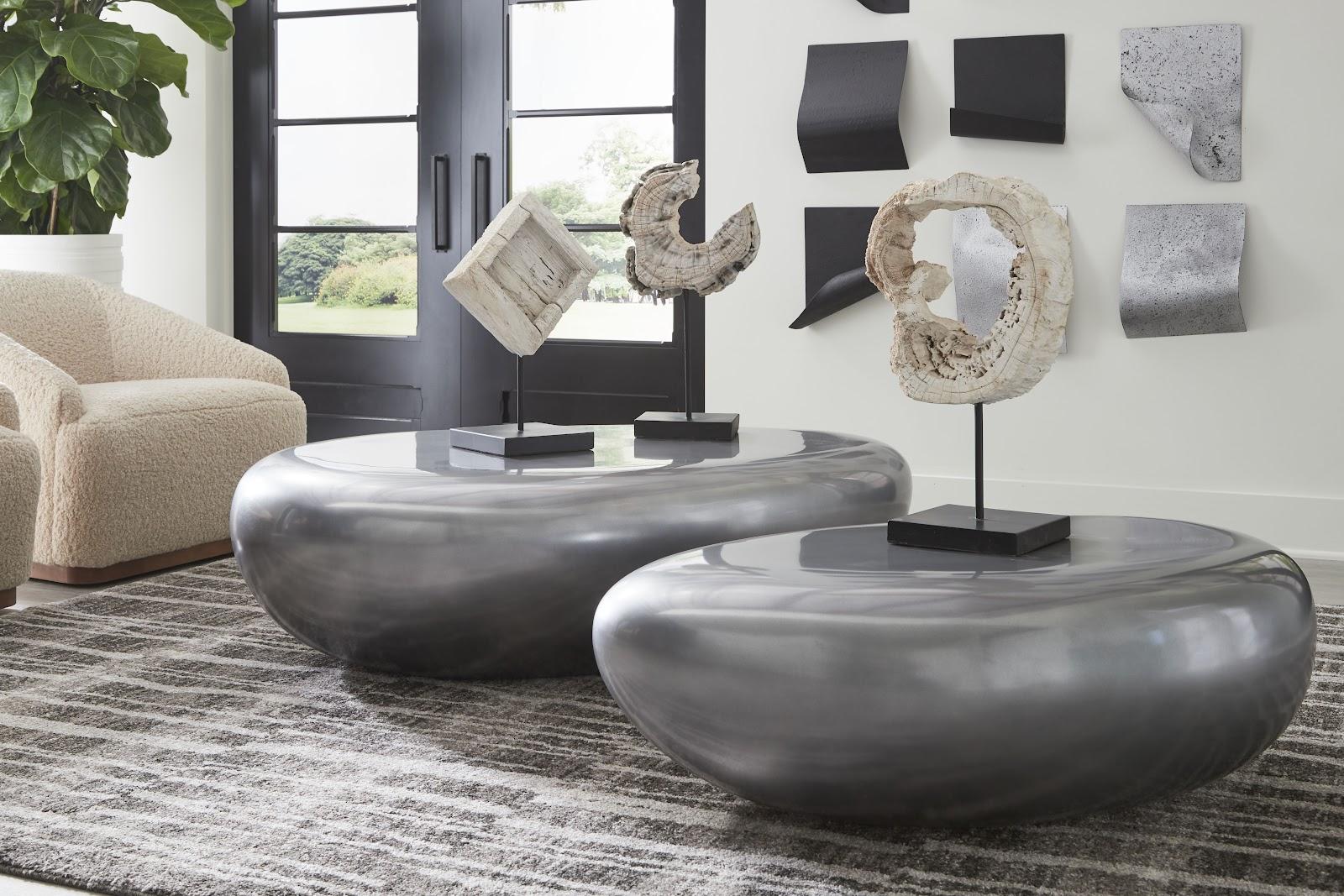 Eroded Wood C Sculpture on Stand ,Assorted - Image 8