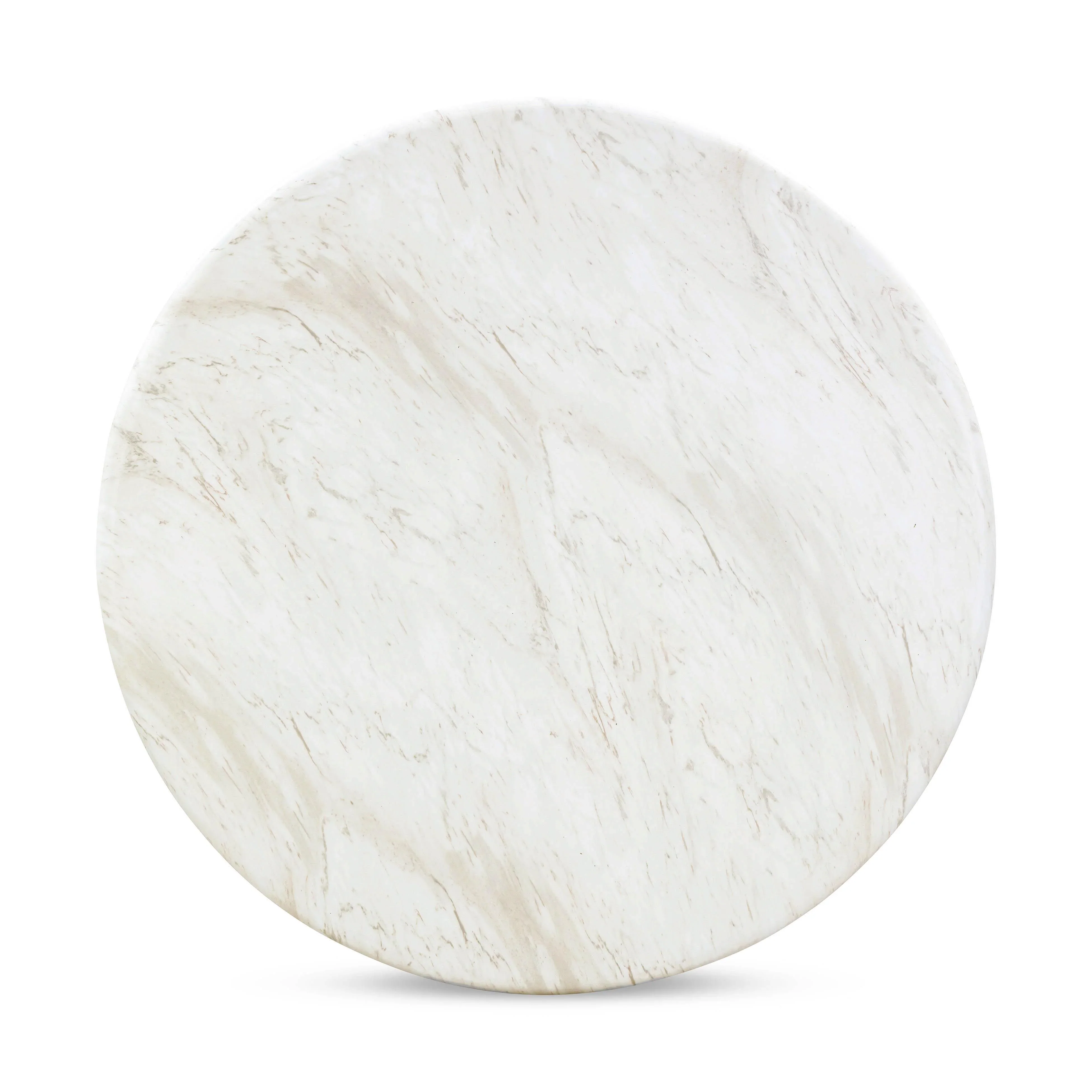 Esme 48" Faux Marble Indoor / Outdoor Round Dining Table - Image 5