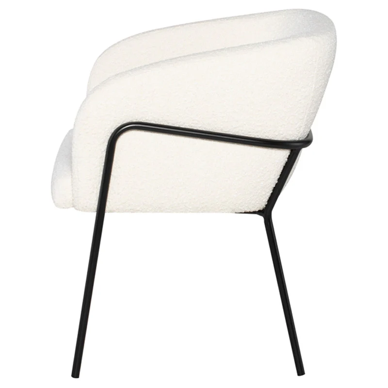 Estella Boucle Dining Chair - Image 4