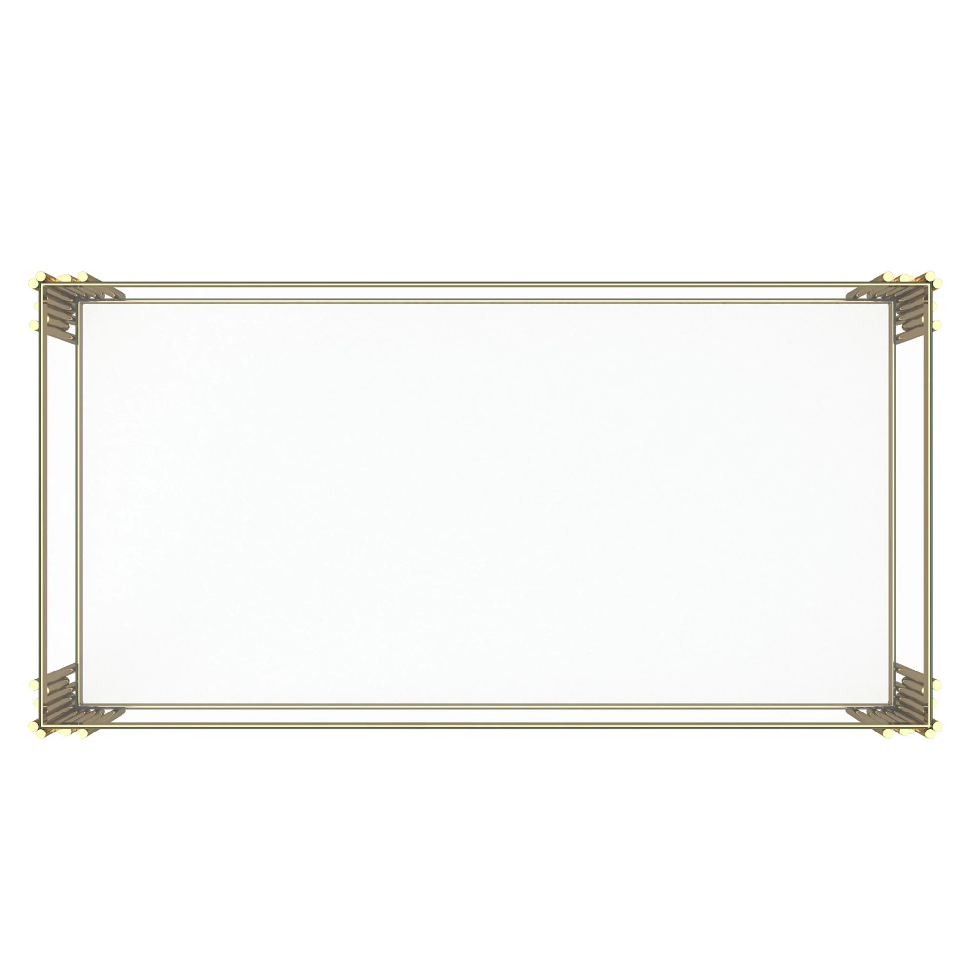 Estrel Rectangular Coffee Table in Gold - Image 5