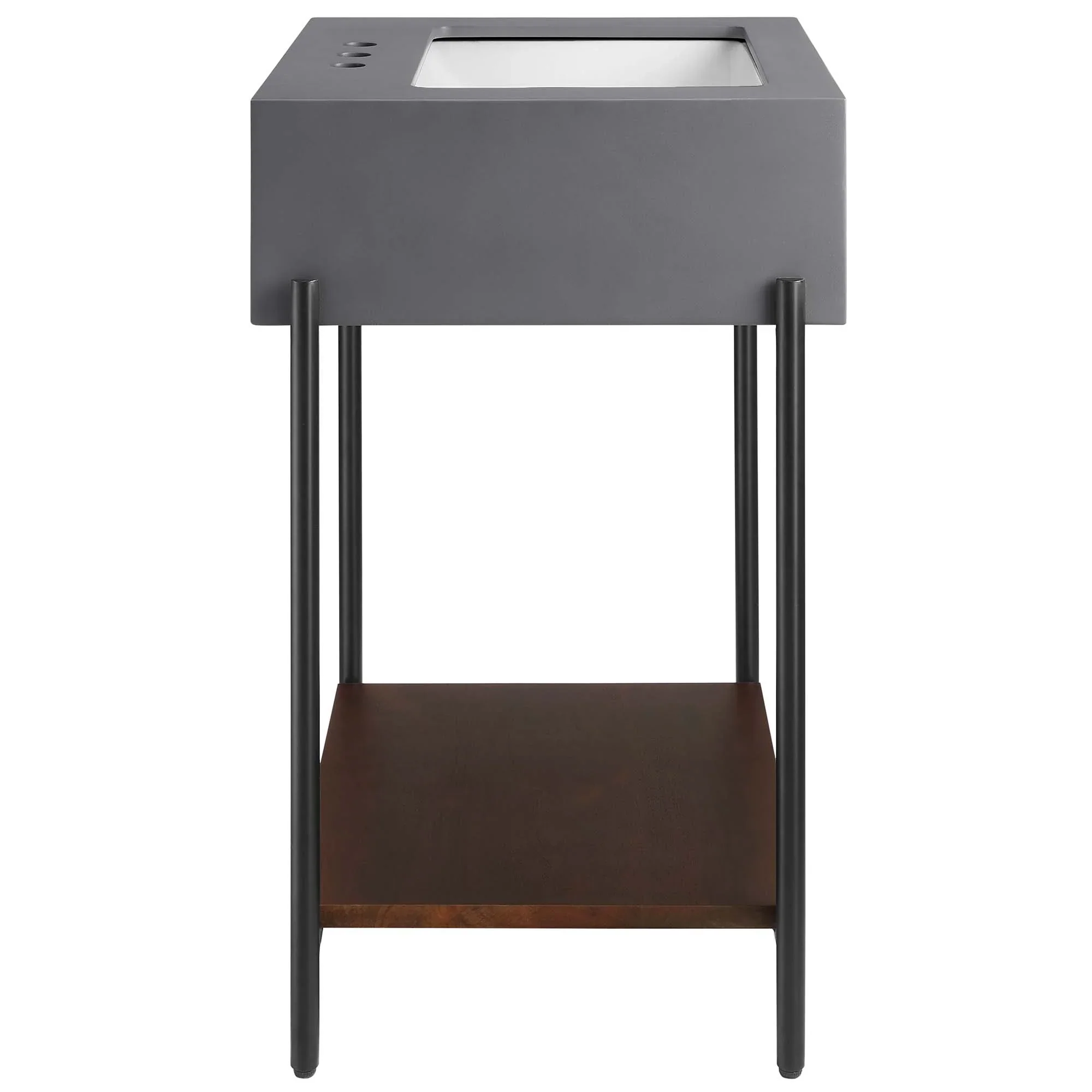 Etch Bathroom Vanity with Sink - Image 2