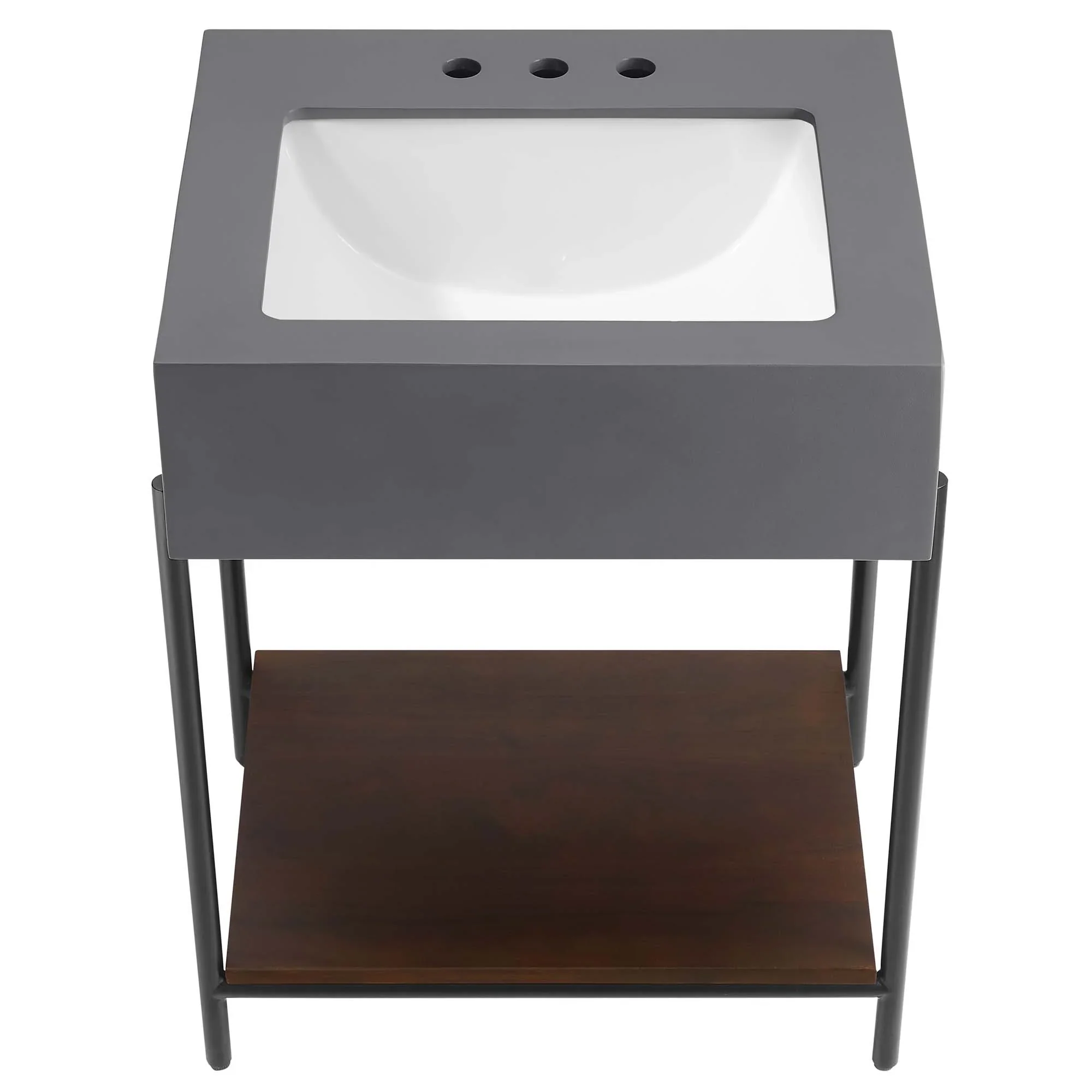 Etch Bathroom Vanity with Sink - Image 5