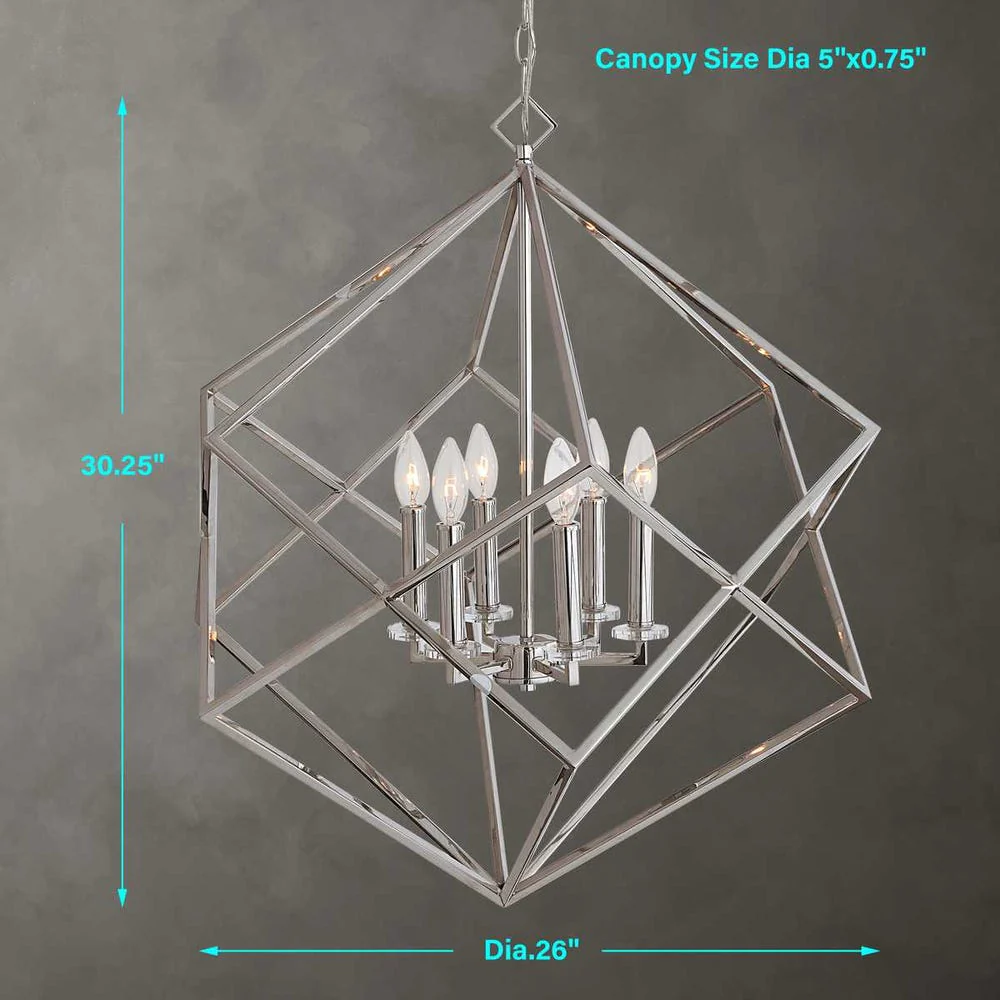 Euclid, 6 Lt Pendant - Image 8