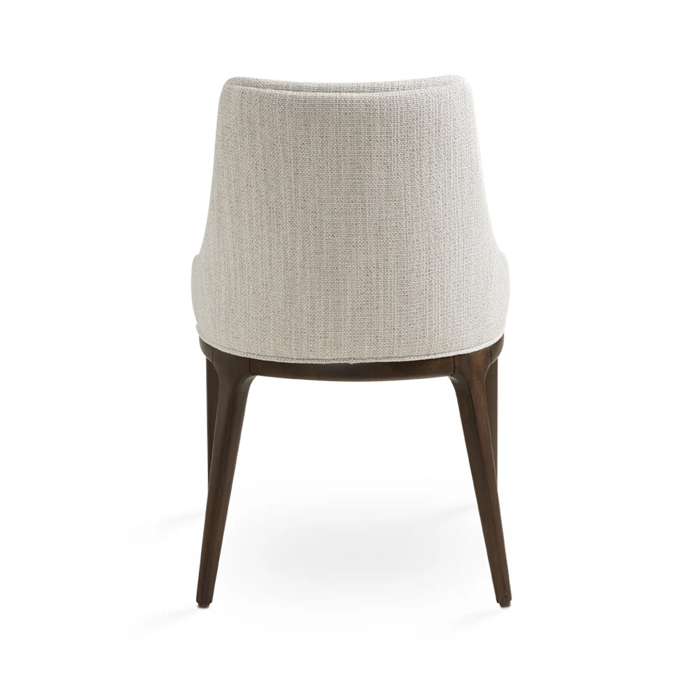 Everett Dining Chair Grey Linen - Image 2