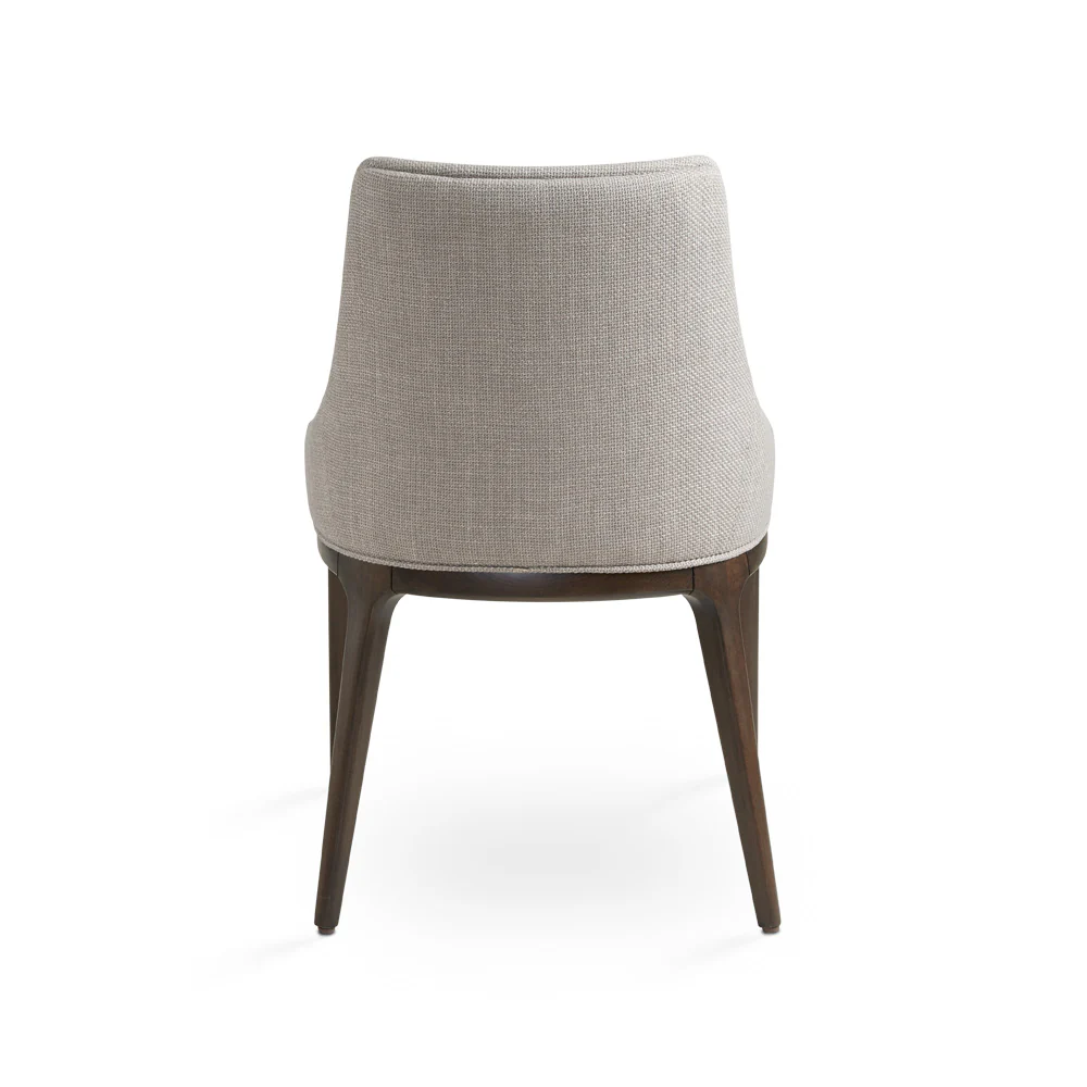 Everett Dining Chair Taupe Linen - Image 2
