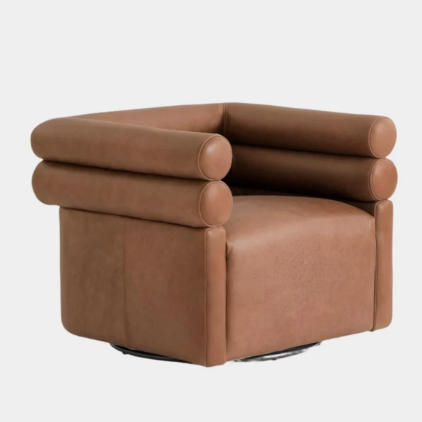 Voohres Channeled Swivel Chair - Image 20