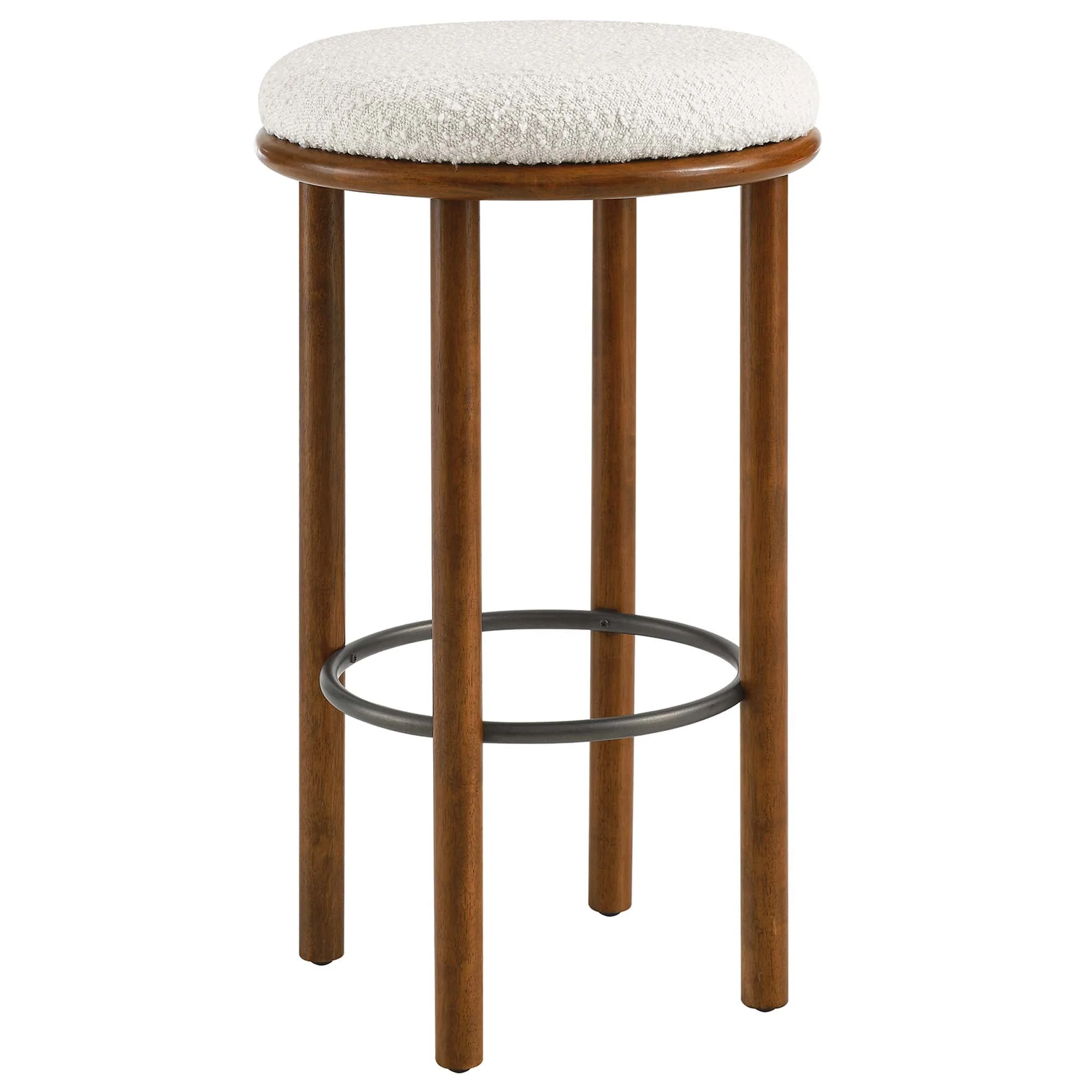 Fable Boucle Fabric Bar Stools Set of 2 - Image 20