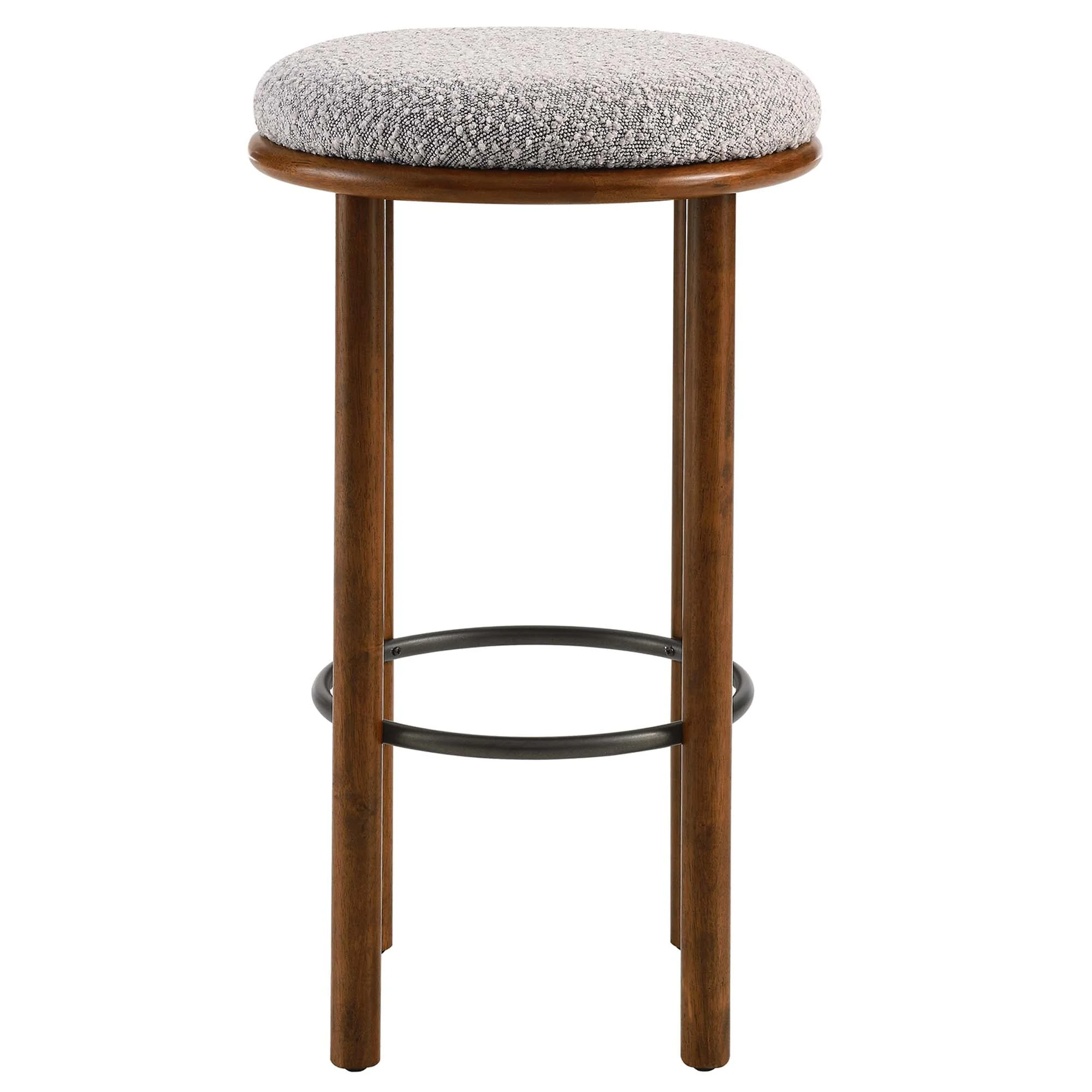 Fable Boucle Fabric Bar Stools Set of 2 - Image 29
